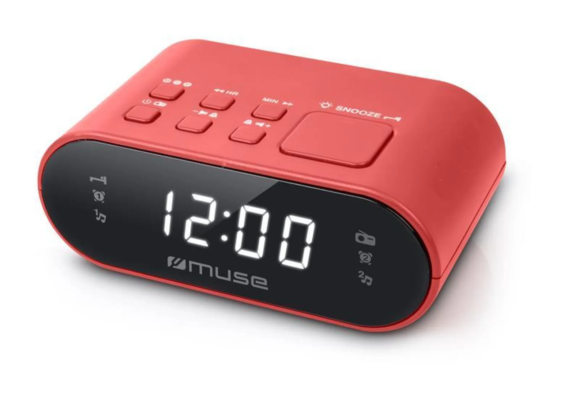 Radio réveil MUSE M-10RED