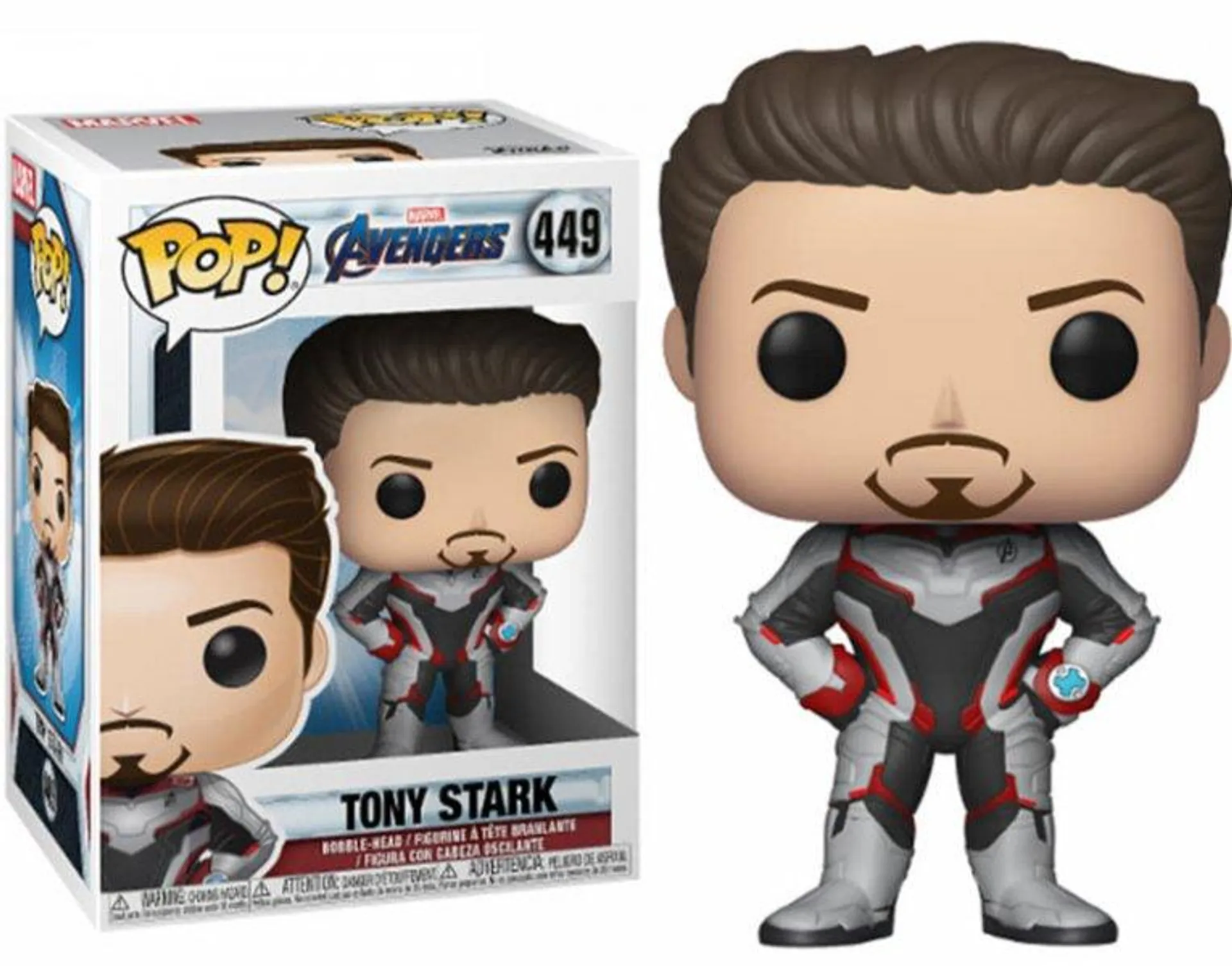 Marvel- Funko POP 449- Avengers Endgame Tony Stark