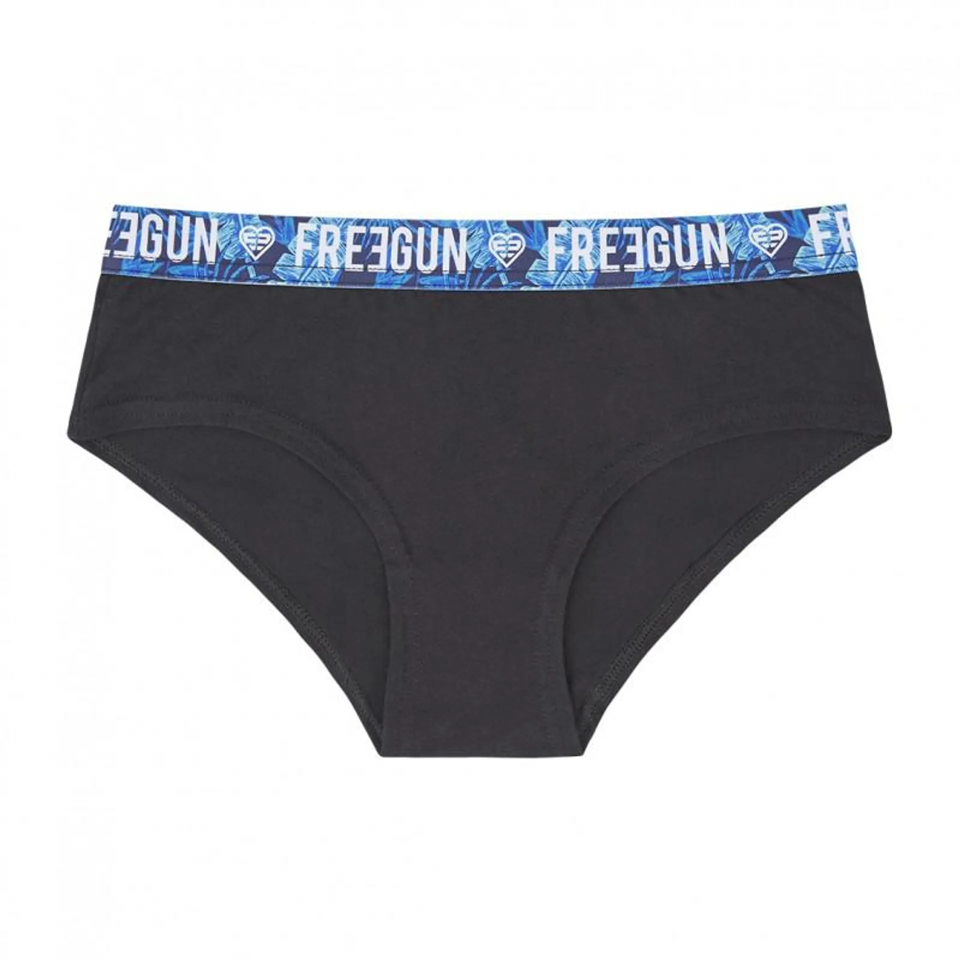 Boxer Freegun femme en Coton Bio Feuille