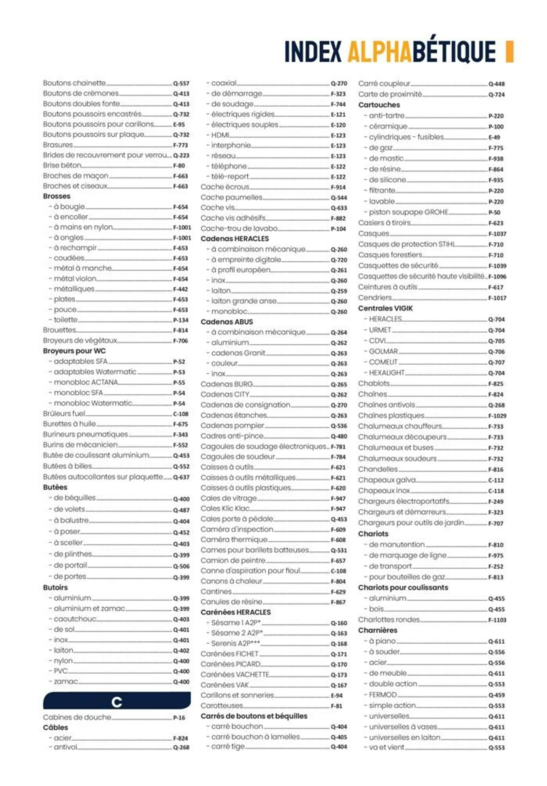 Au Forum du Bâtiment Plus proche,Plus pro du 4 mai au 31 décembre 2024 - Catalogue page 34