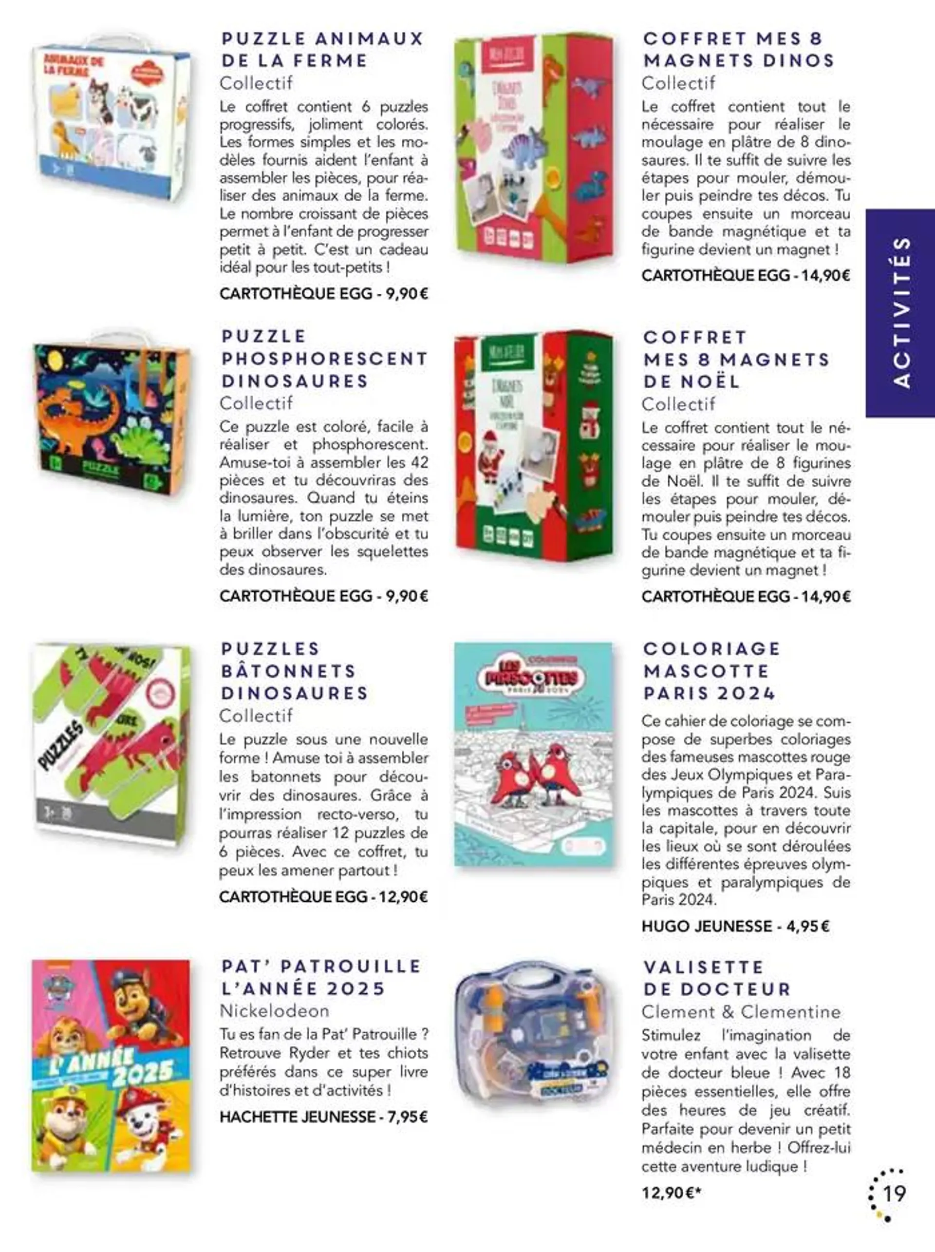 Les belles surprises de Noël du 23 octobre au 25 décembre 2024 - Catalogue page 19