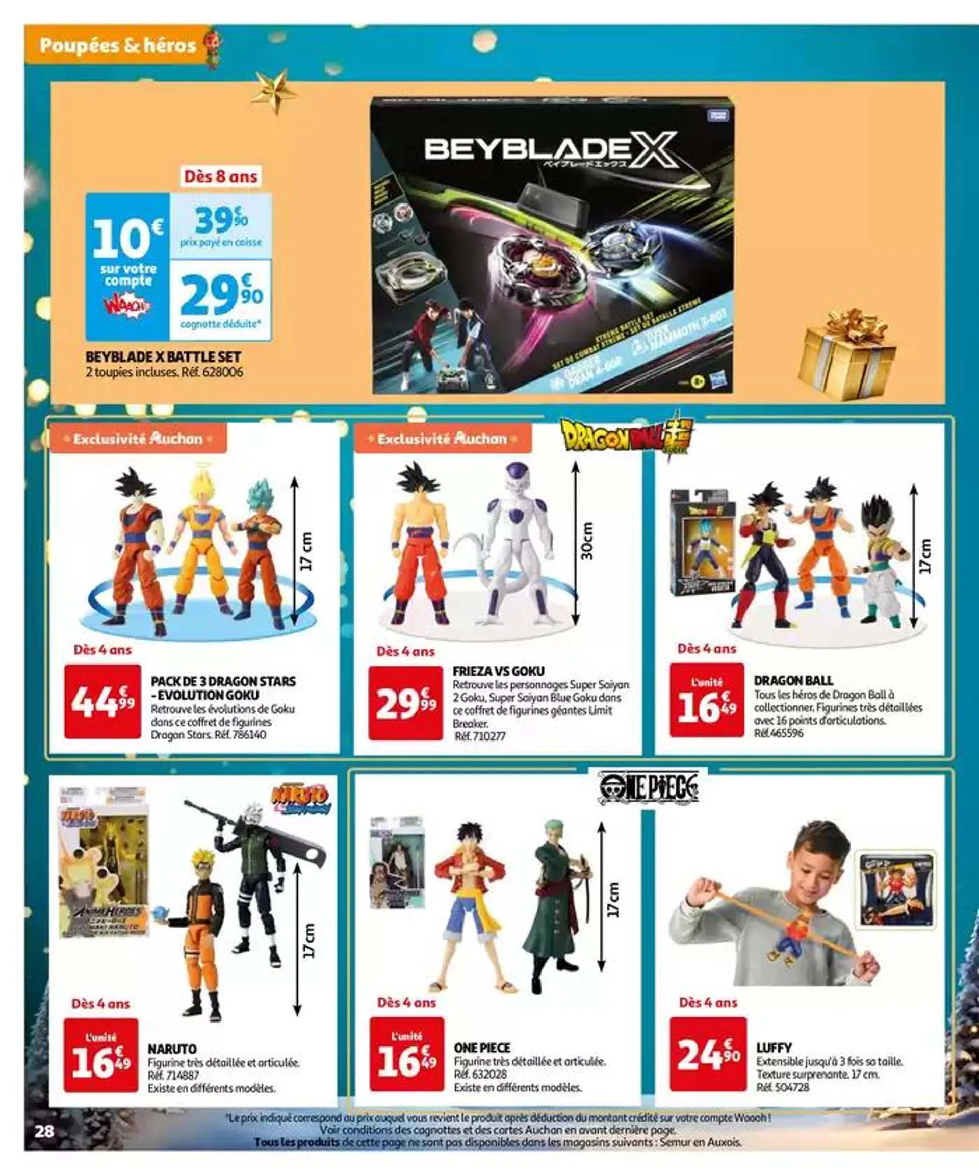 Réveillons Noël, un max de promos pour les fêtes du 11 octobre au 6 décembre 2024 - Catalogue page 28