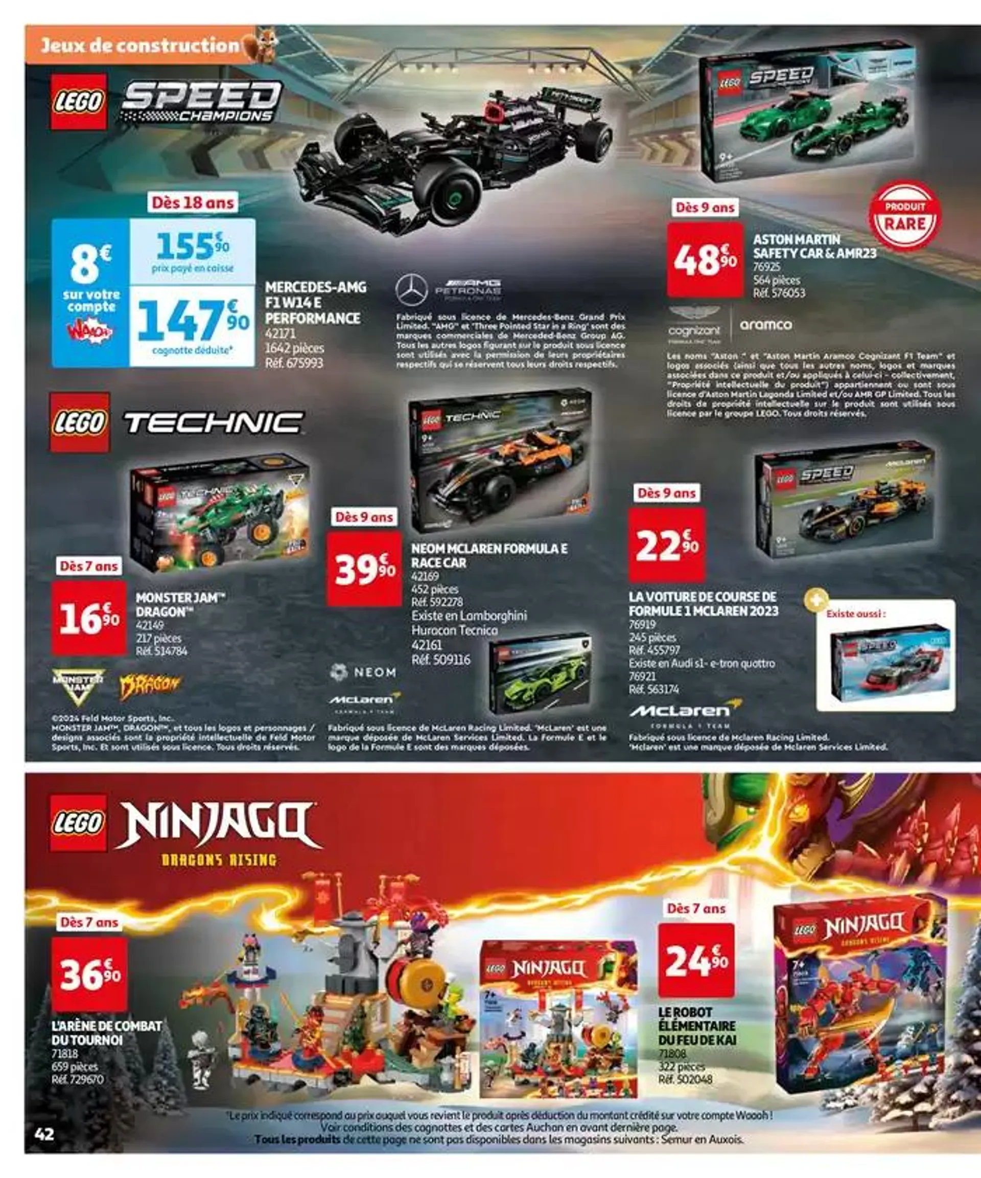 Réveillons Noël, un max de promos pour les fêtes du 11 octobre au 6 décembre 2024 - Catalogue page 42