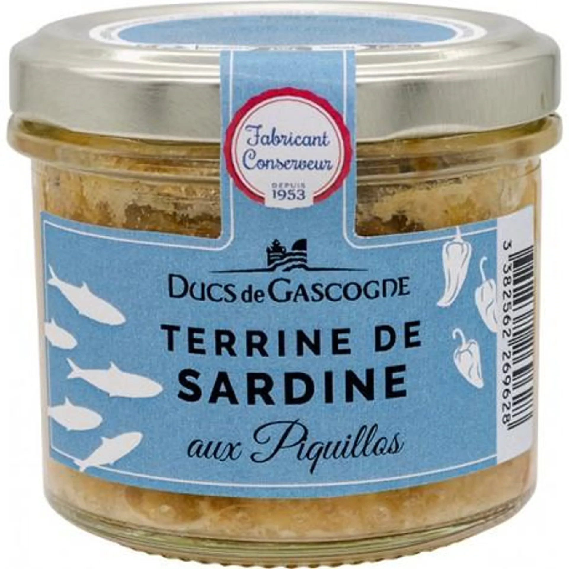 Sardines aux piquillos à tartiner 90g