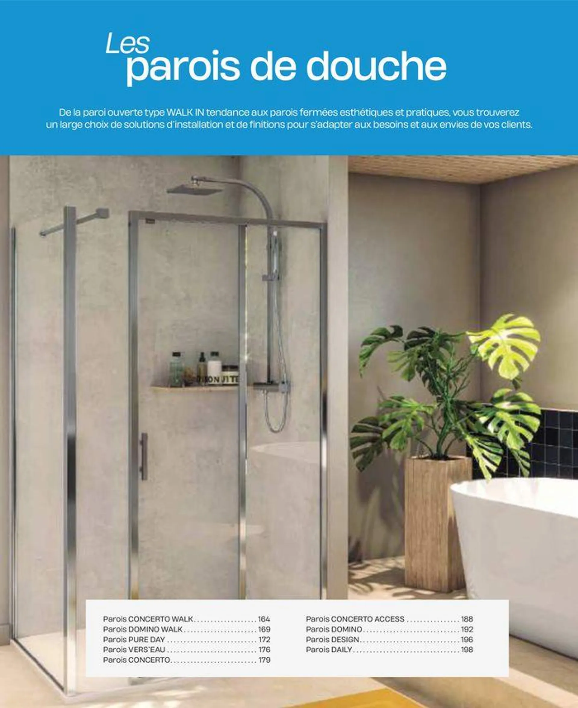 La salle de bain en toute sérénité du 2 juillet au 31 décembre 2024 - Catalogue page 161