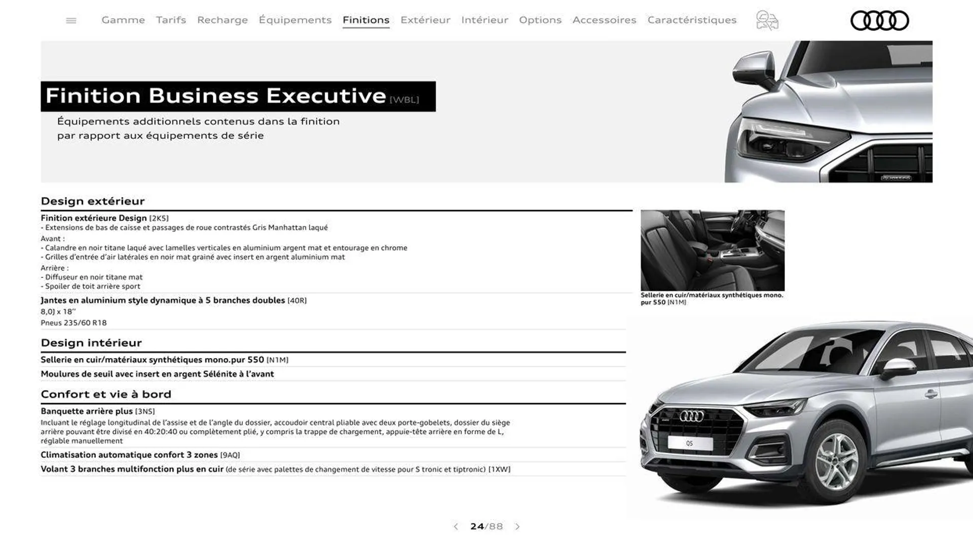 Audi Q5 du 20 août au 31 décembre 2024 - Catalogue page 24