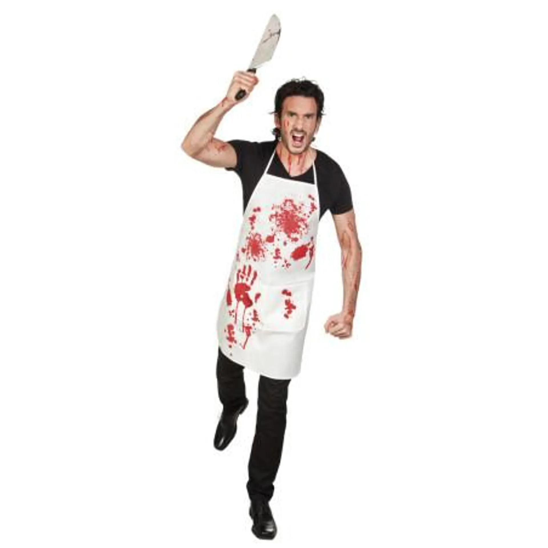 Tablier ensanglanté boucher adulte Halloween