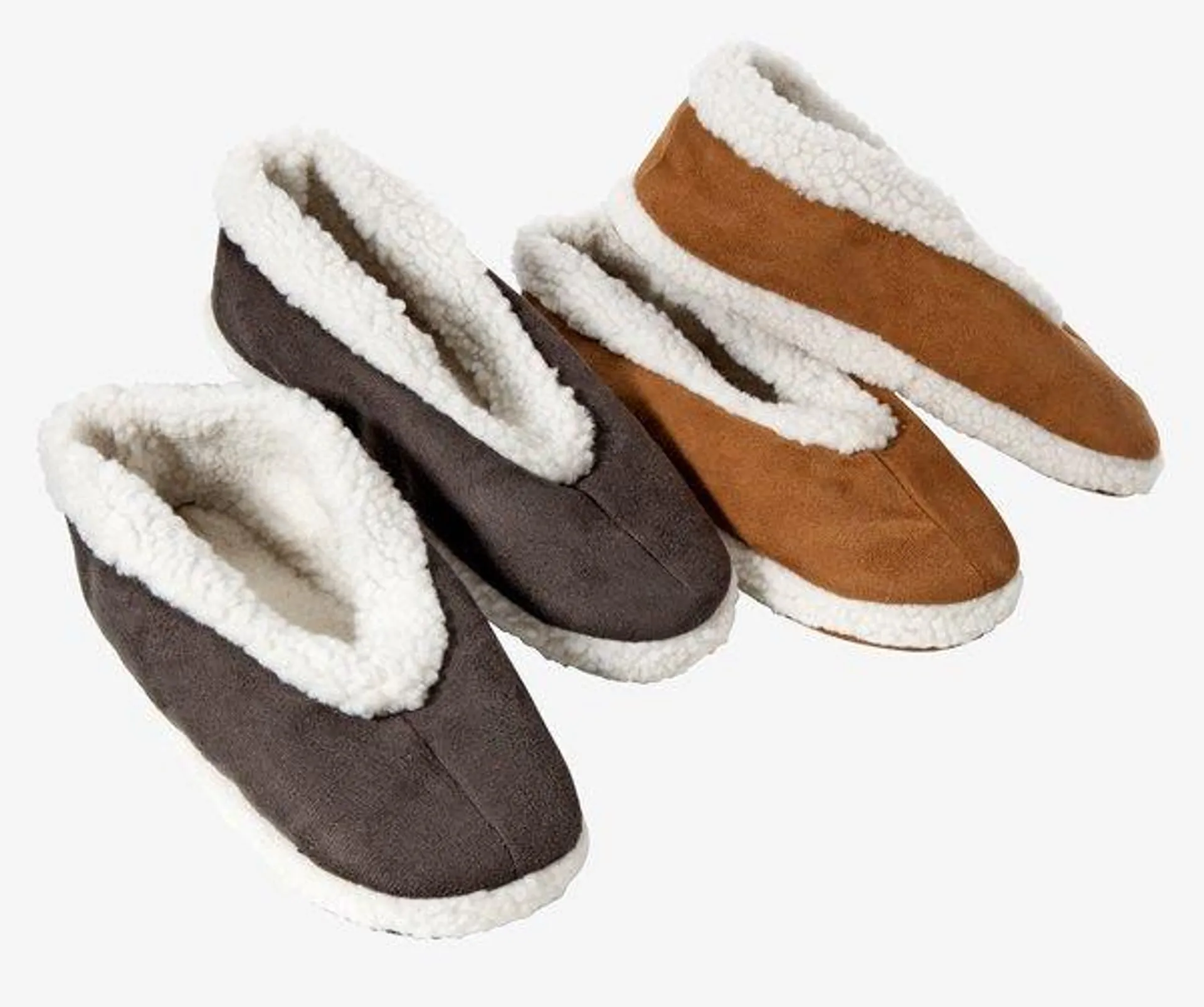 Pantoffels ARON moccasin maat 36-45 assorti