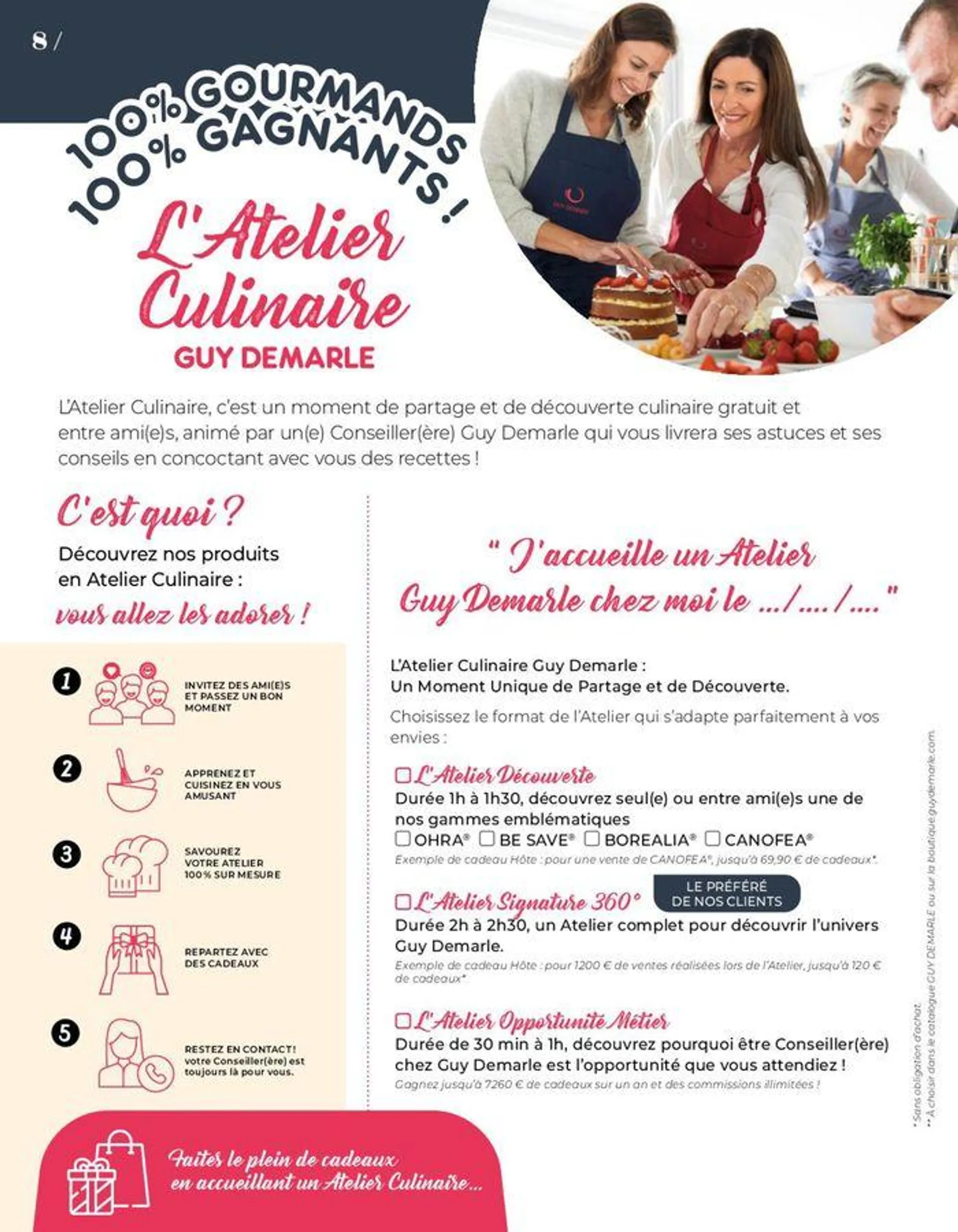 8 recettes offertes du 19 septembre au 30 janvier 2025 - Catalogue page 8