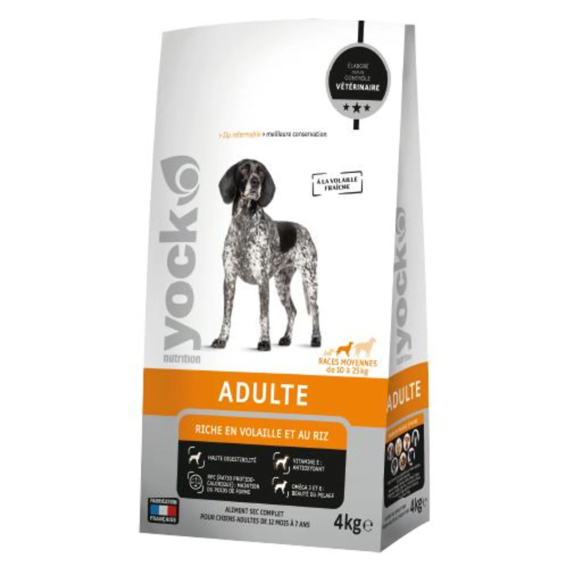 Croquettes pour chien adulte de moyennes races