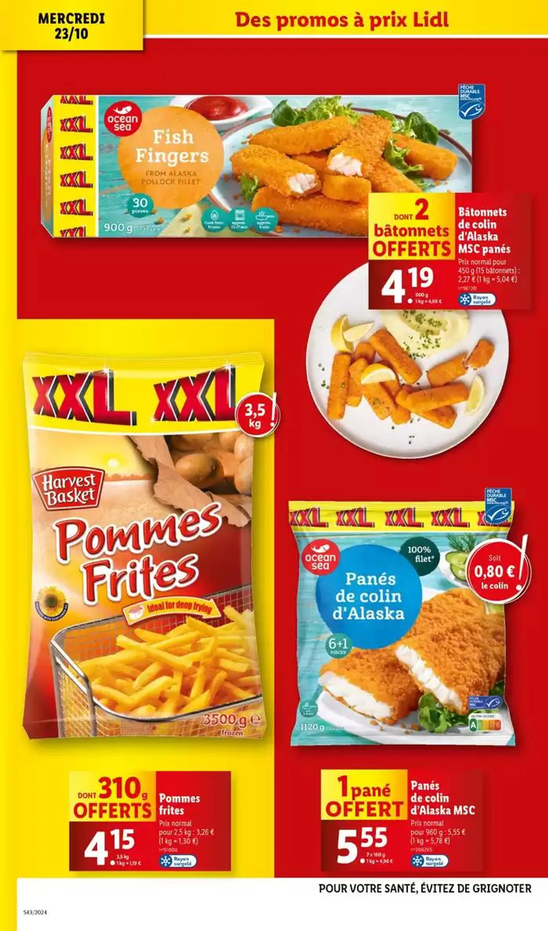 L'hiver approche ! Cette semaine, retrouvez des produits réconfortants, toujours à prix Lidl du 23 octobre au 29 octobre 2024 - Catalogue page 14