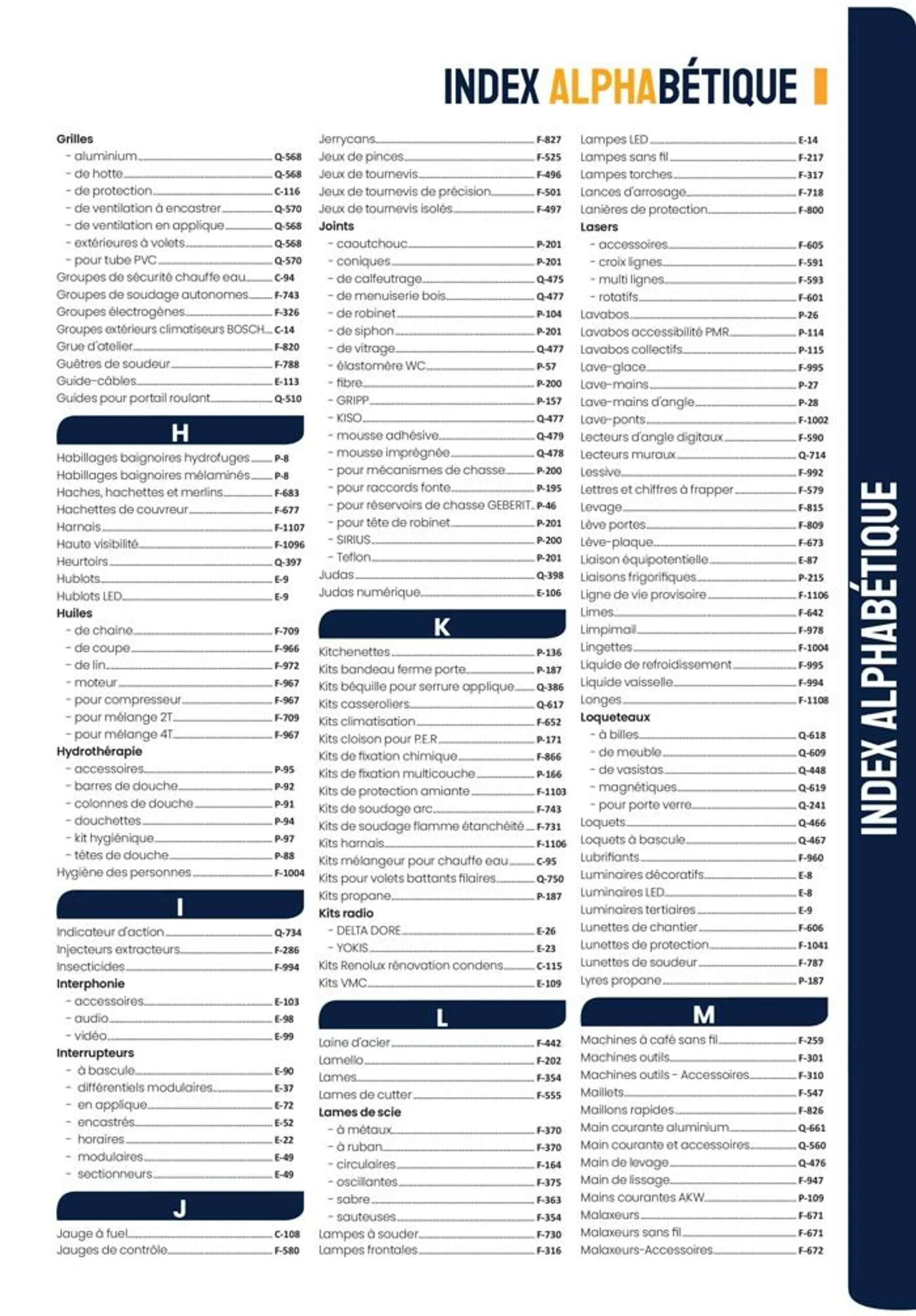 Au Forum du Bâtiment Plus proche,Plus pro du 4 mai au 31 décembre 2024 - Catalogue page 41