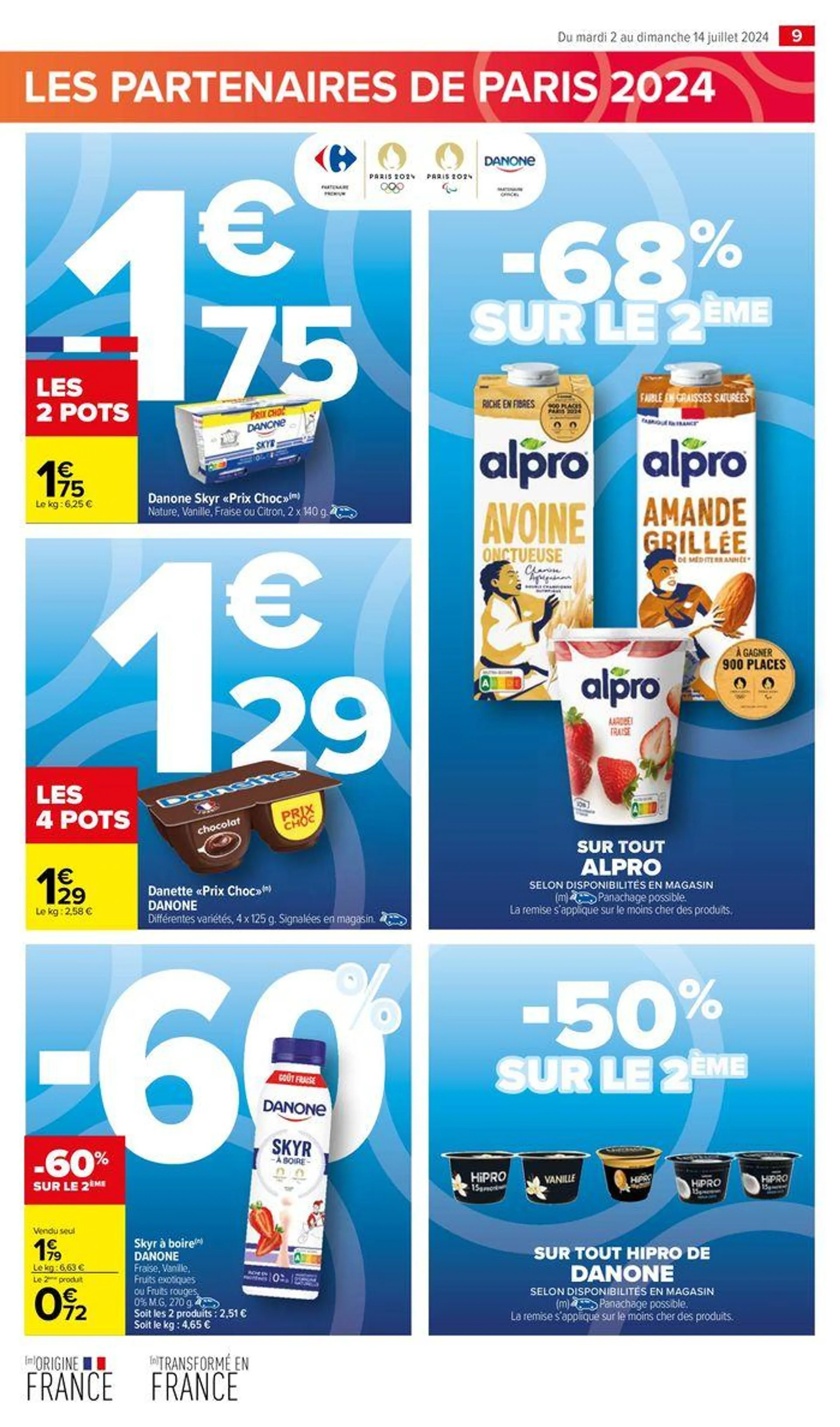 -50% sur le deuxième du 2 juillet au 14 juillet 2024 - Catalogue page 13