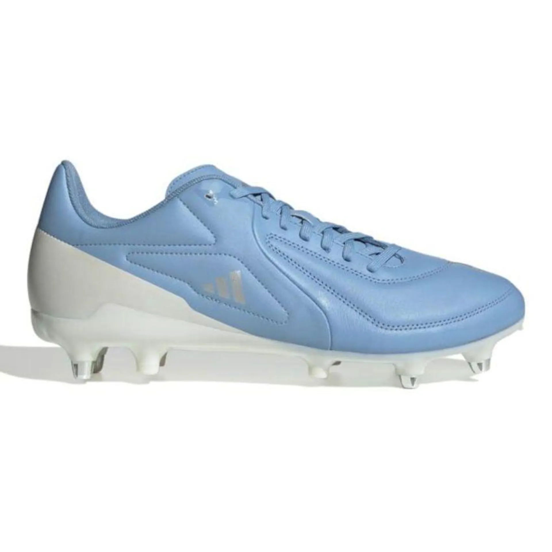 Chaussures Rugby RS15 Élite SG Crampons Hybrides Terrain Sec Bleu Ciel - Adidas