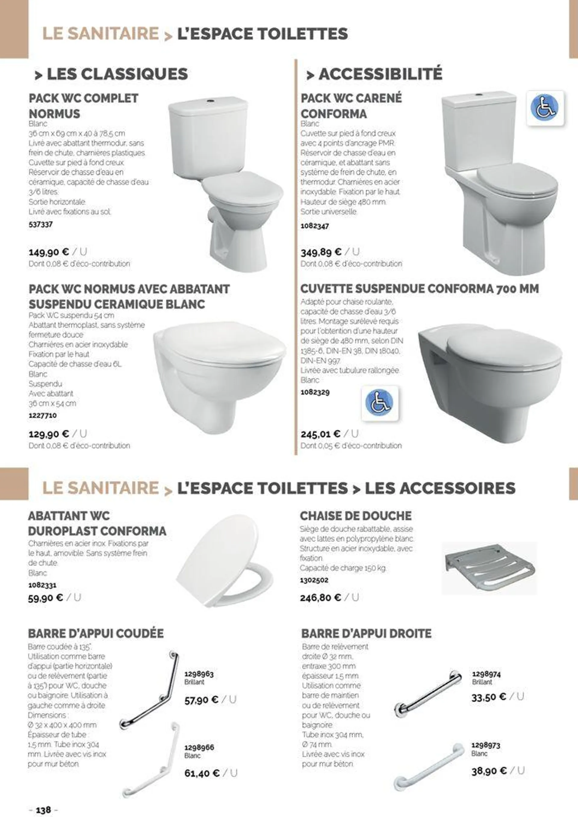 Catalogue SAMSE du 29 mars au 31 décembre 2024 - Catalogue page 142