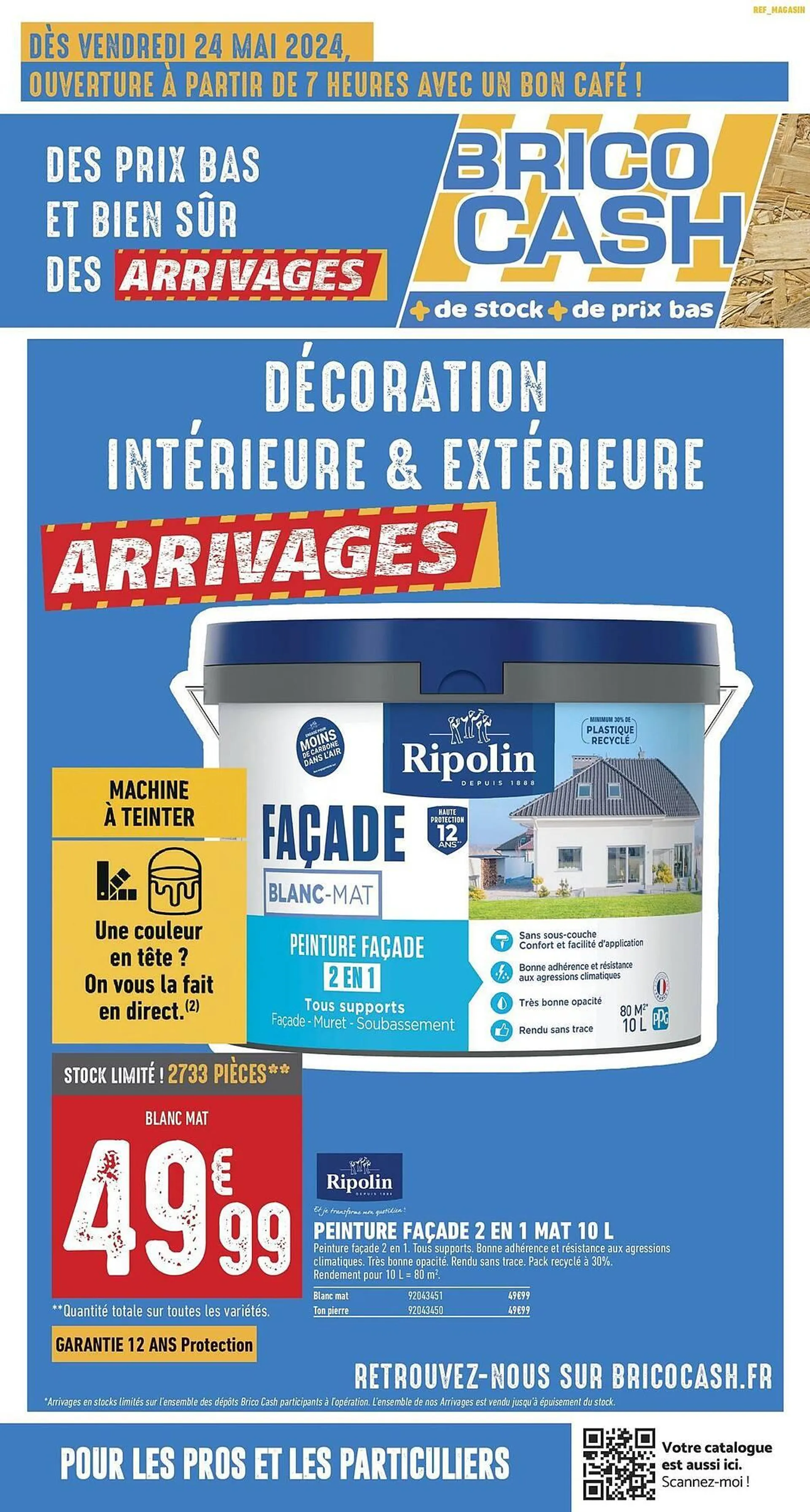 Catalogue Brico Cash valable jusqu