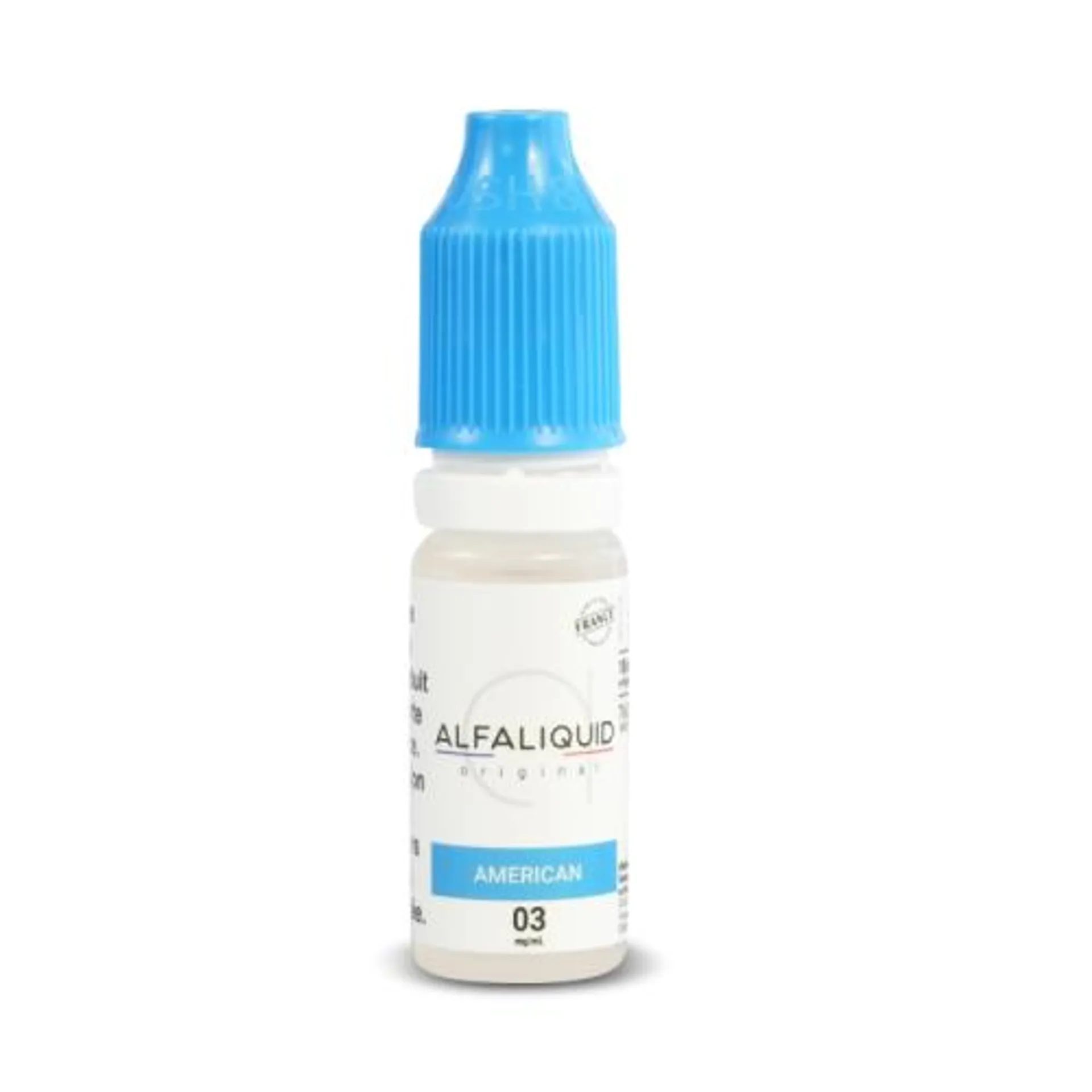 E Liquide AMERICAN 10 ml - Alfaliquid