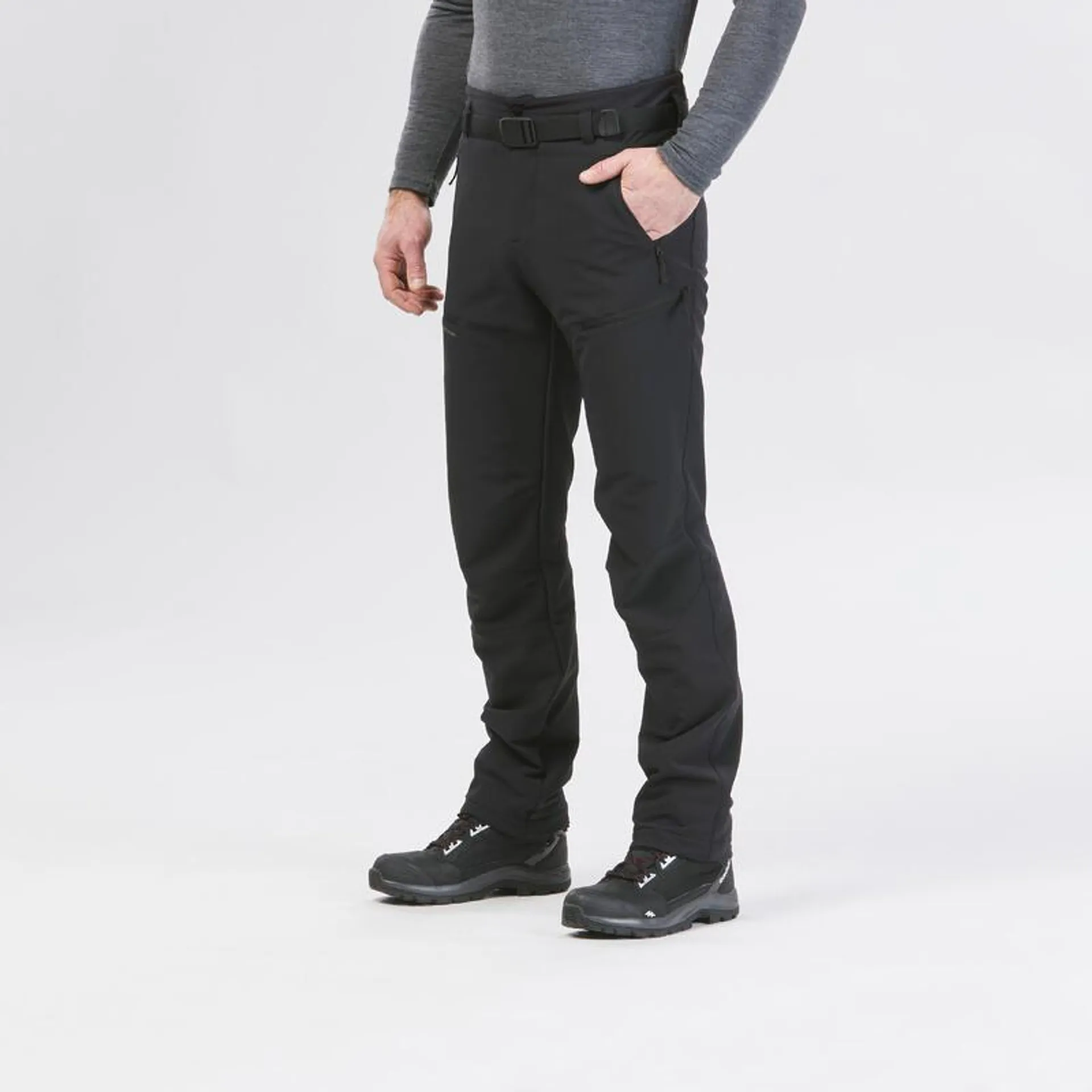 PANTALON CHAUD DÉPERLANT DE RANDONNÉE NEIGE - SH500 MOUNTAIN - HOMME