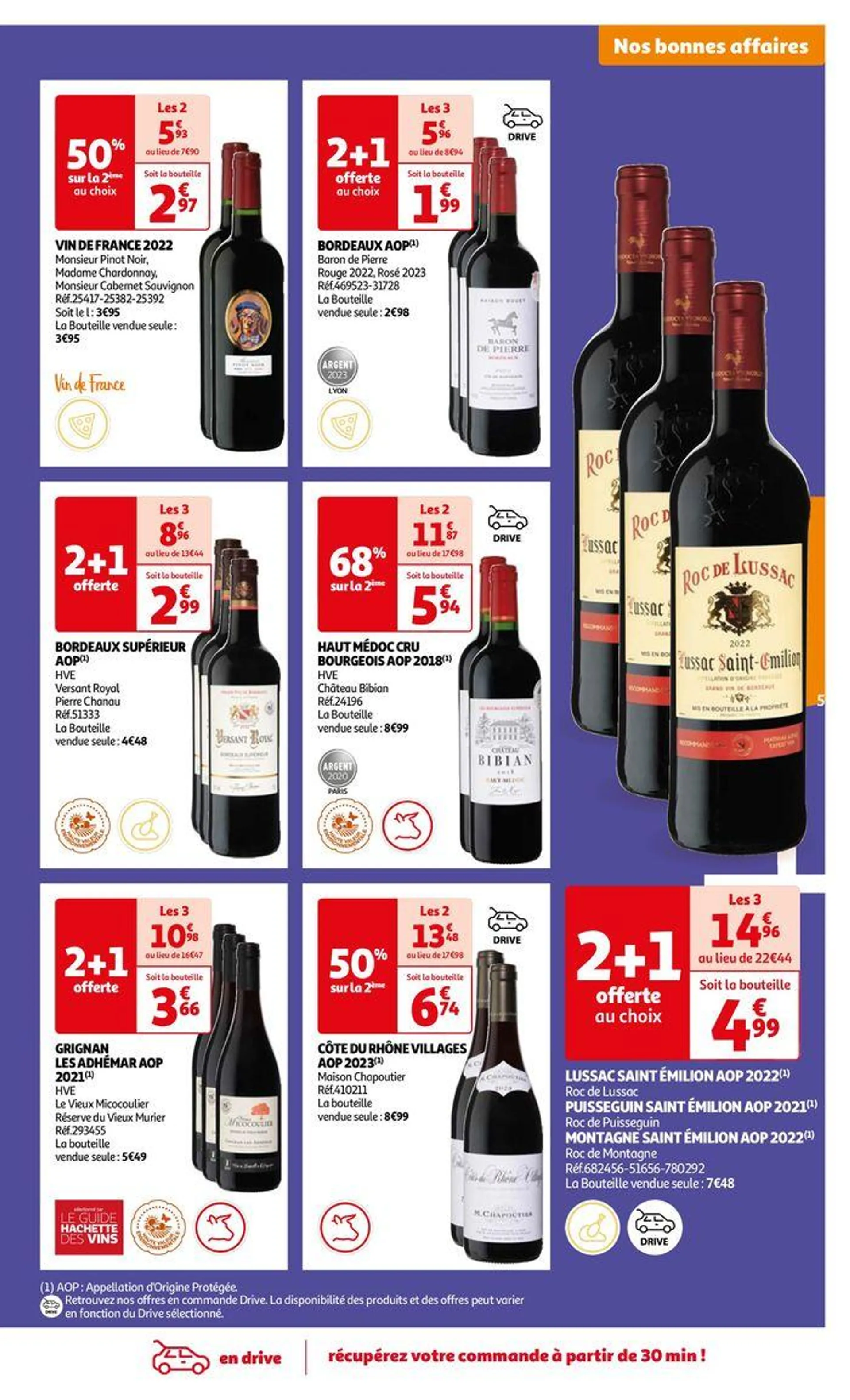 Foire au vins : Un grand choix de cuvées du 24 septembre au 7 octobre 2024 - Catalogue page 5