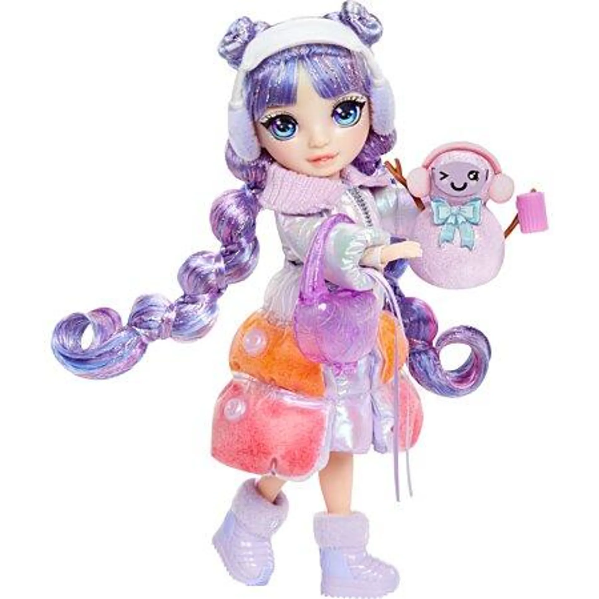 Rainbow High Winter Wonderland Poupée mannequin 27cm - Violet