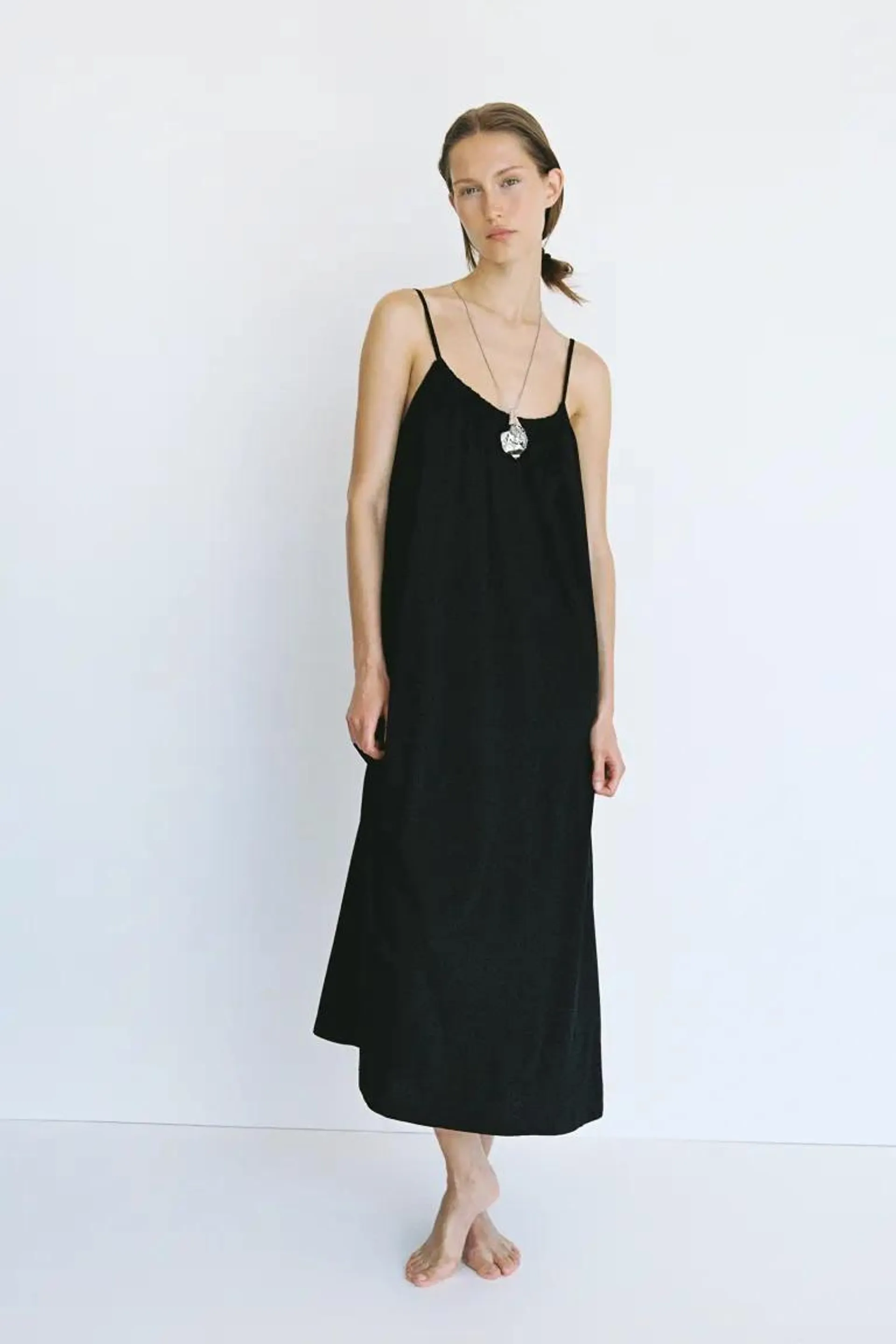 Robe oversize en jersey