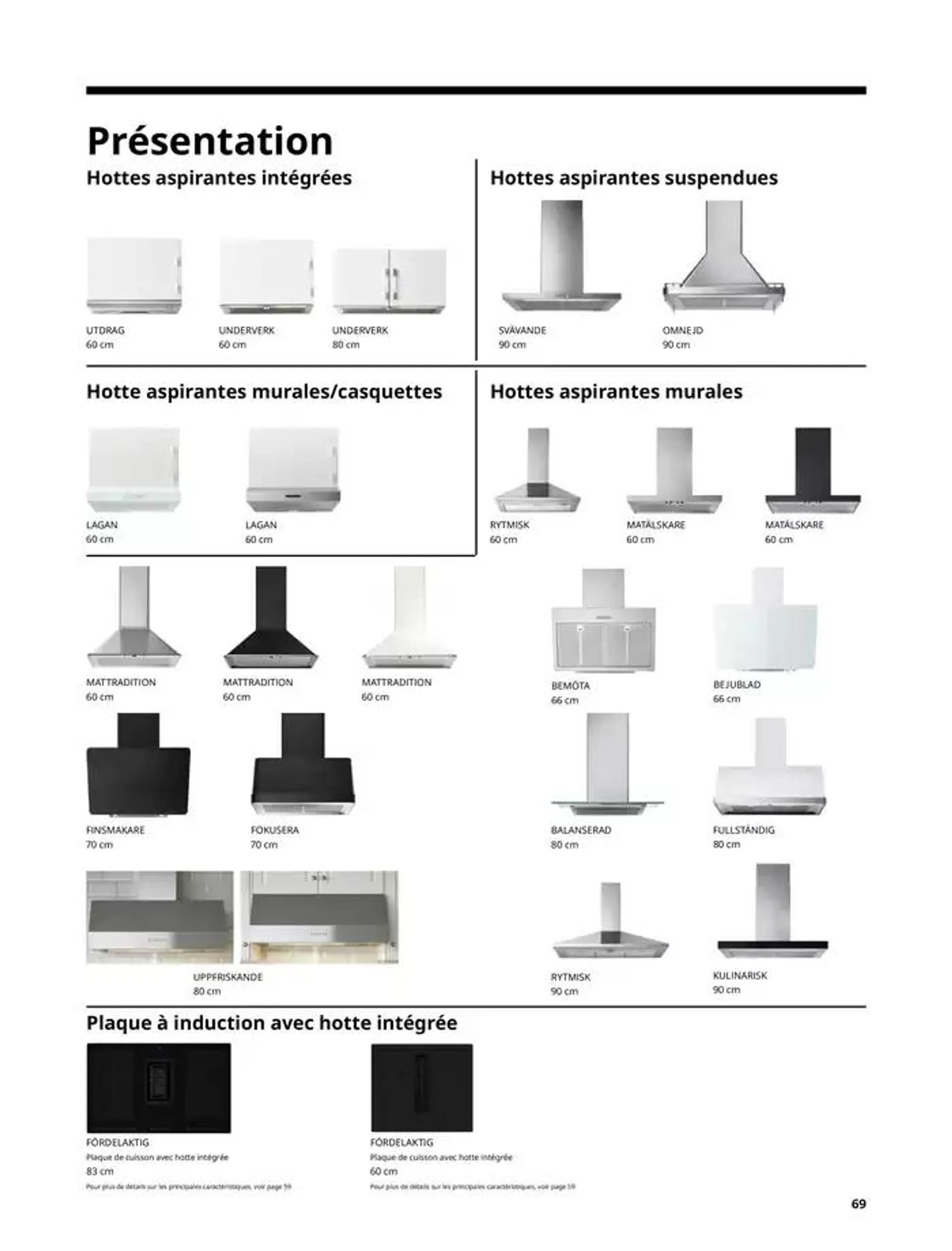 IKEA ÉLECTROMÉNAGER Guide d’achat 2025 du 1 octobre au 31 juillet 2025 - Catalogue page 69