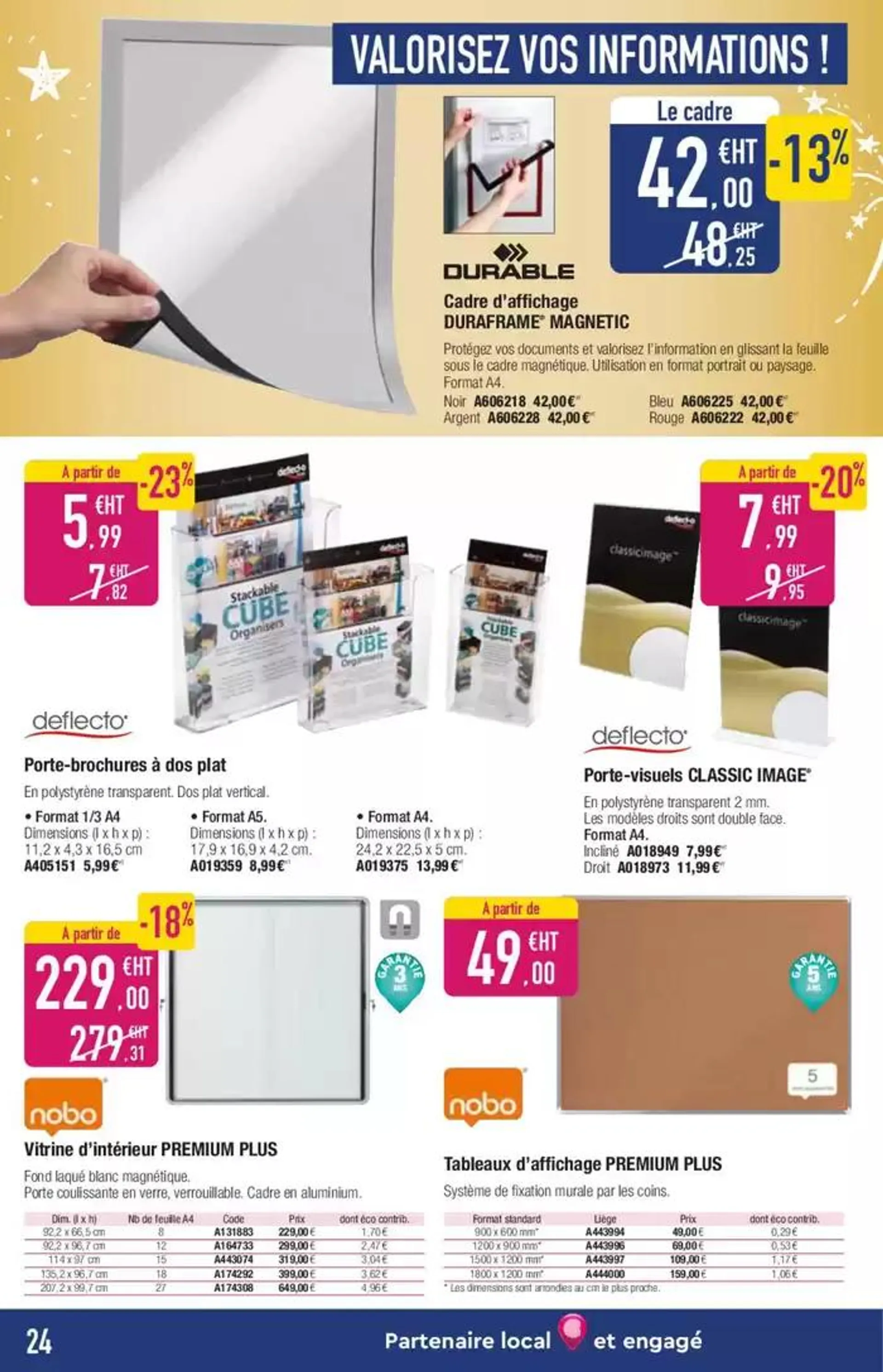 Noël productif, bureau étincelant ! du 11 octobre au 21 décembre 2024 - Catalogue page 24