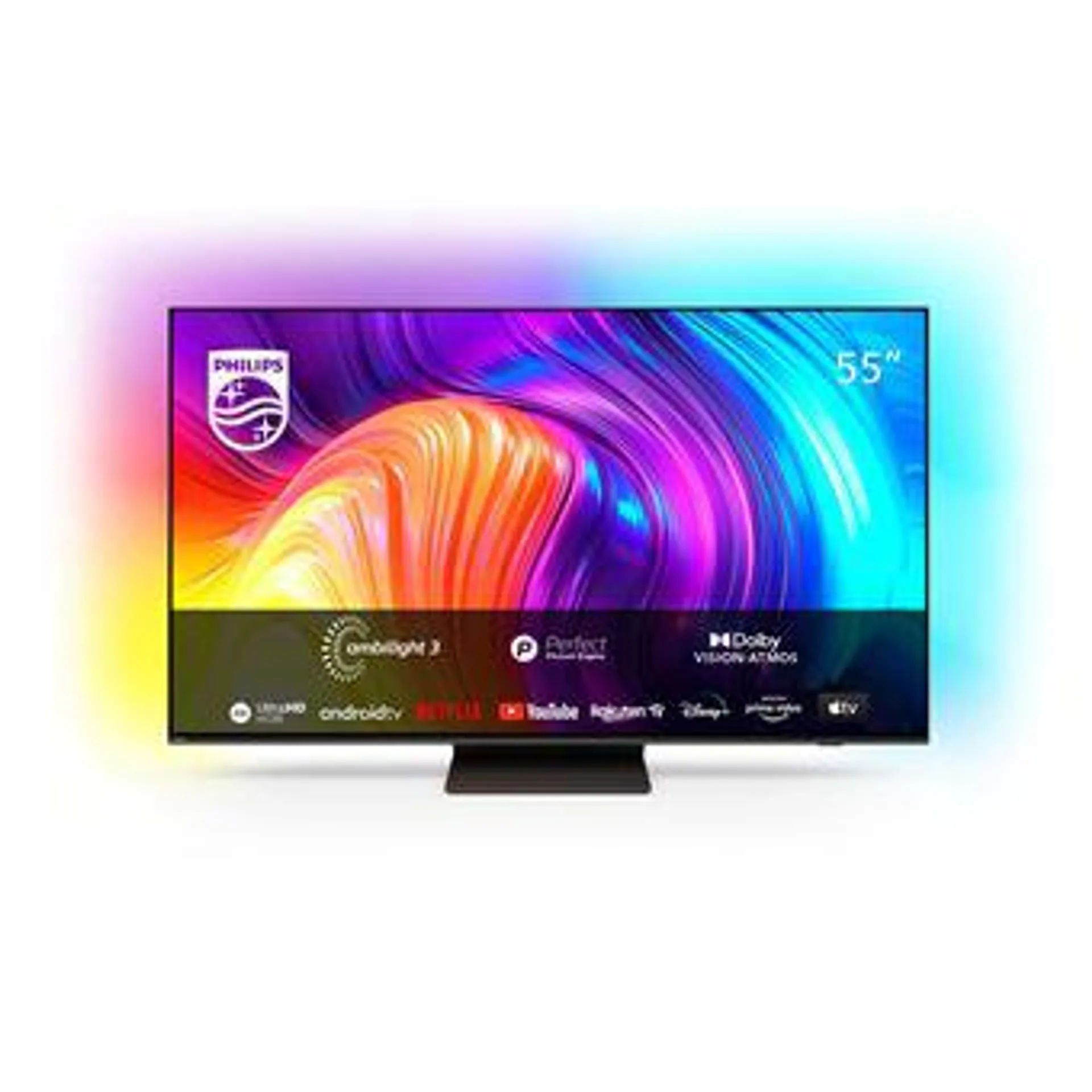 TV LED Philips Ambilight 55PUS8897/12 139 cm 4K UHD Android TV Gris anthracite