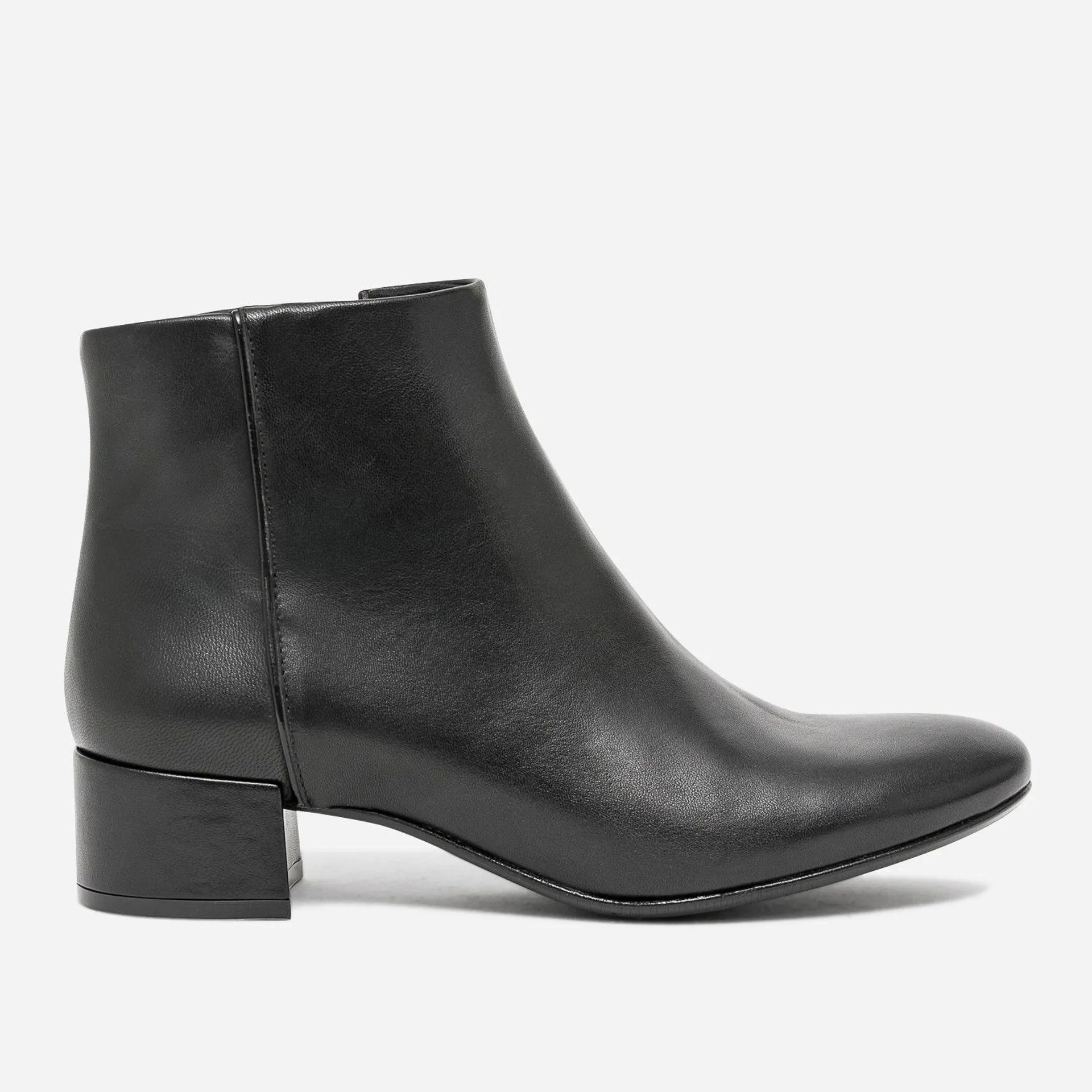 Boots noir en cuir