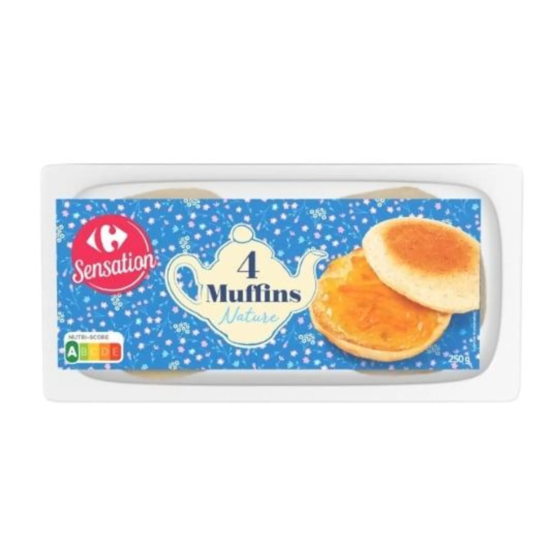 Muffins nature CARREFOUR SENSATION