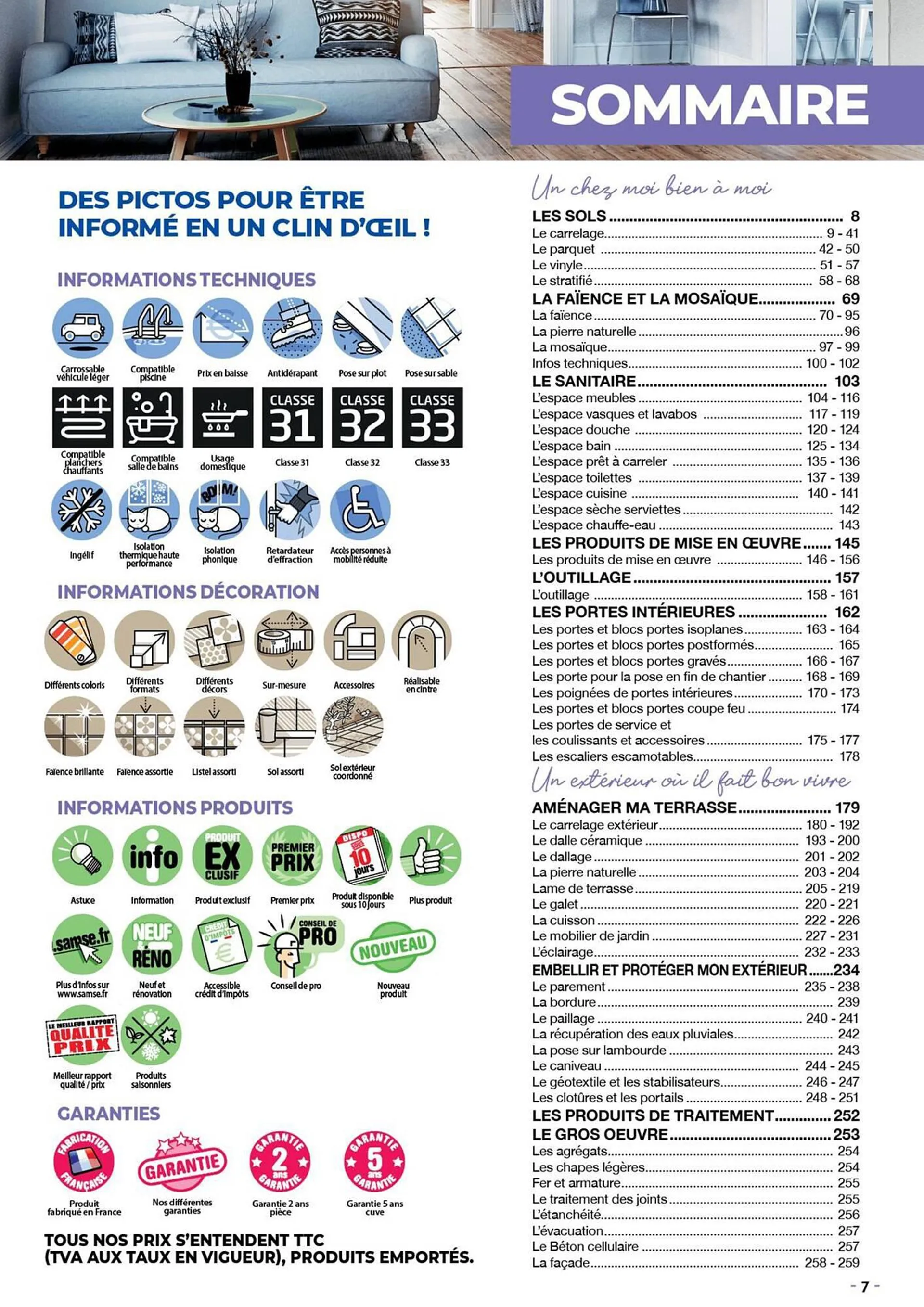 Catalogue Samse du 29 mars au 28 décembre 2024 - Catalogue page 7