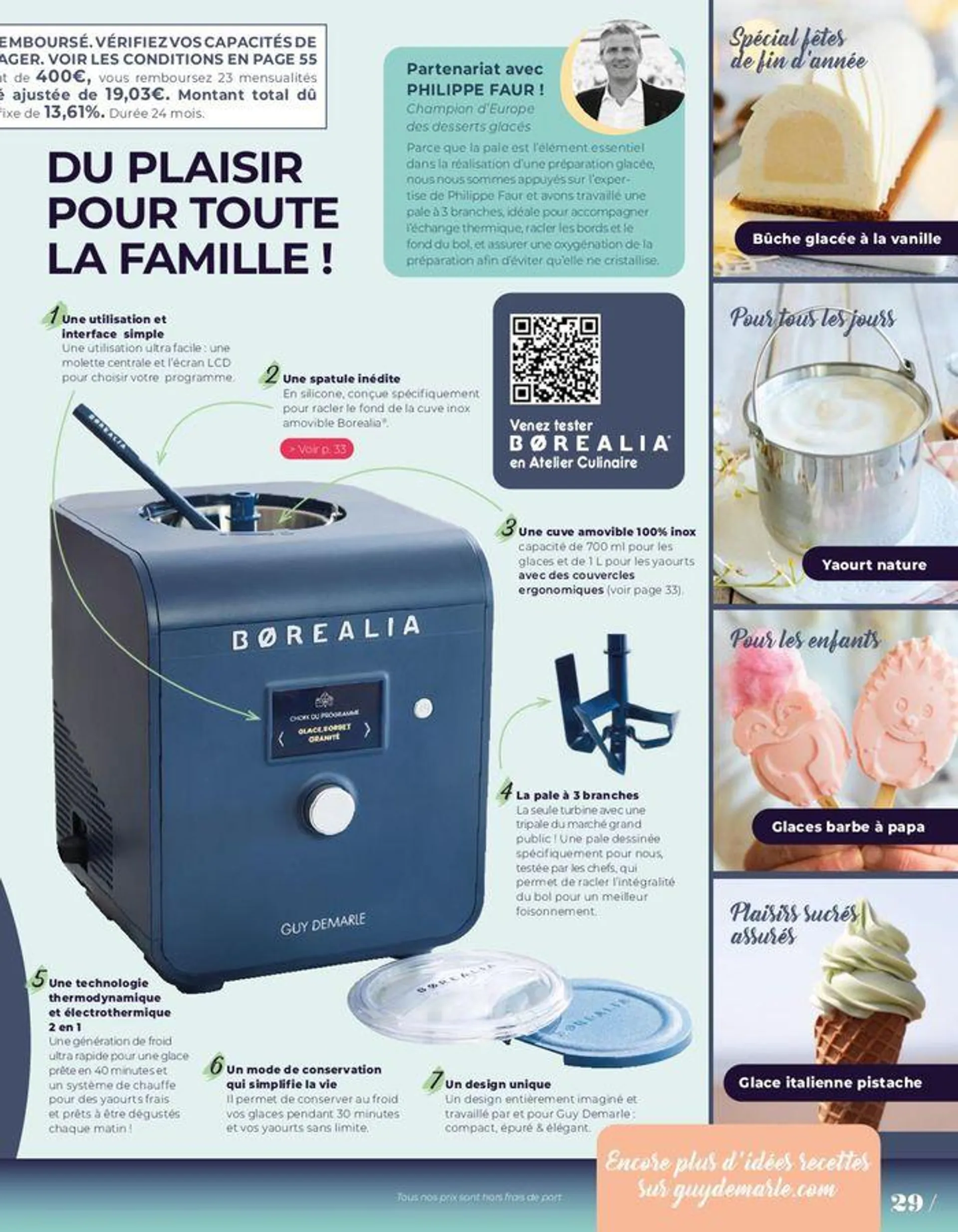 8 recettes offertes du 19 septembre au 30 janvier 2025 - Catalogue page 29