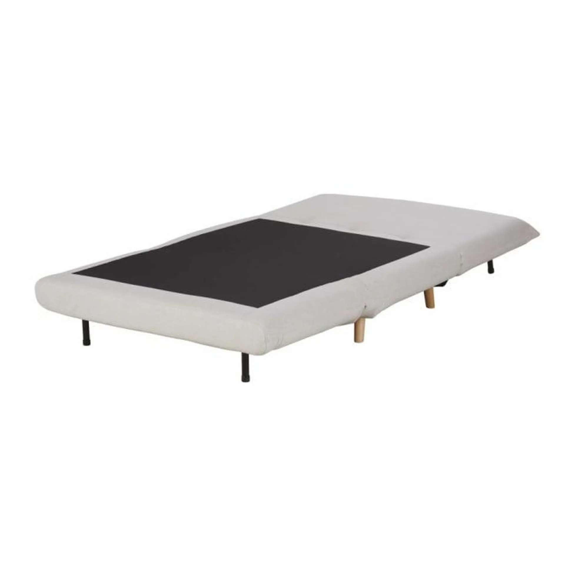 Sofá cama de 1 plaza beige