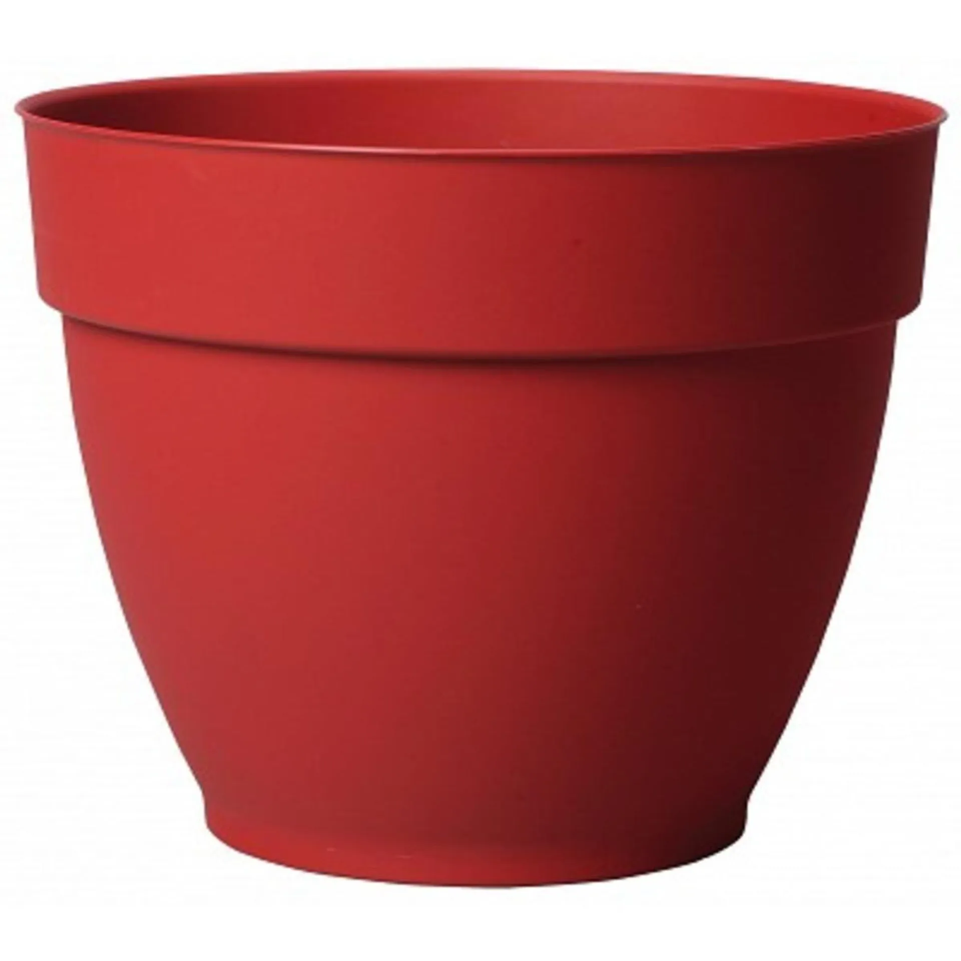 Pot à réserve d'eau Ninféa - ø 33.8 x H 27 cm - Rouge