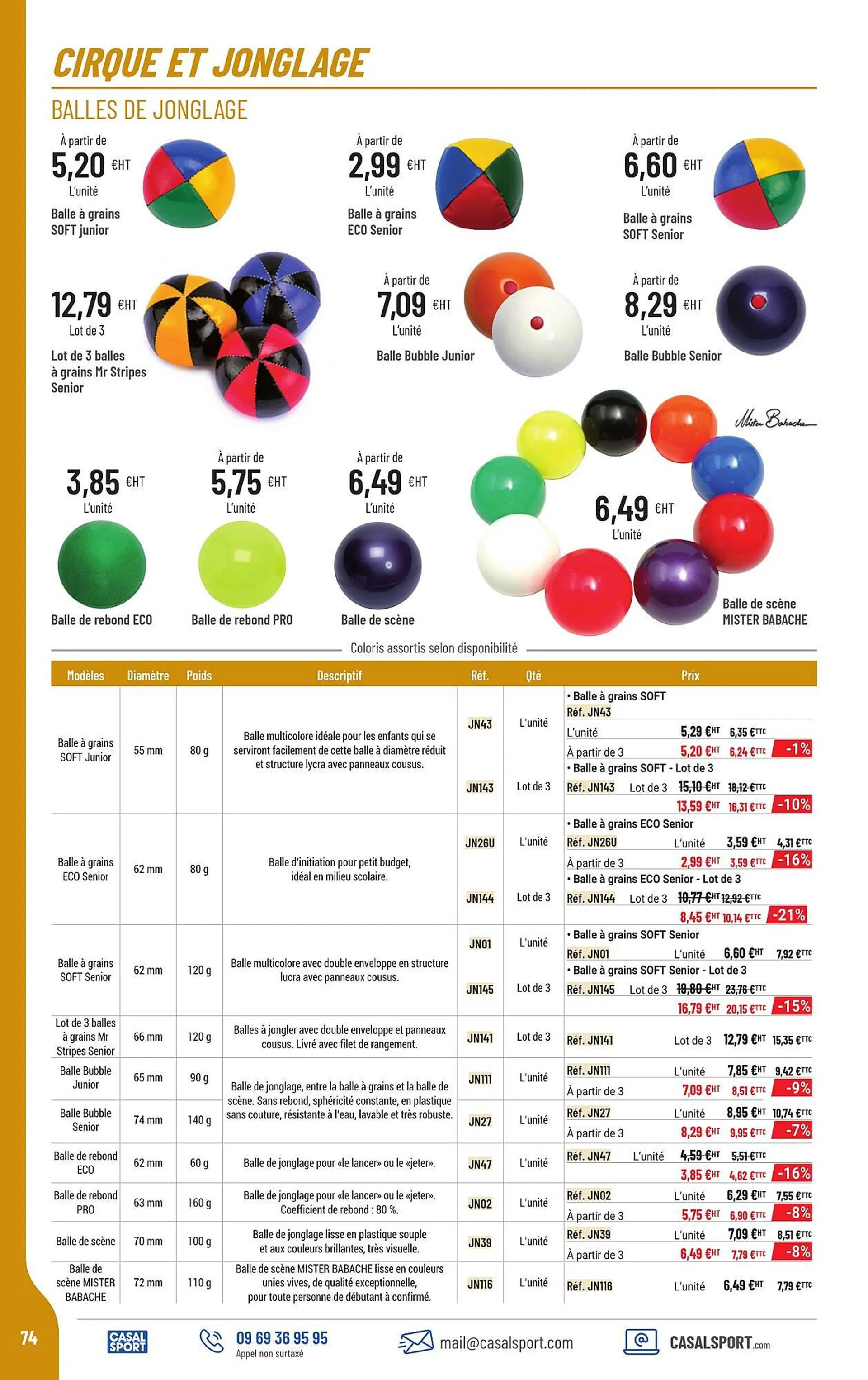 Catalogue Casal Sport du 1 février au 28 décembre 2024 - Catalogue page 38