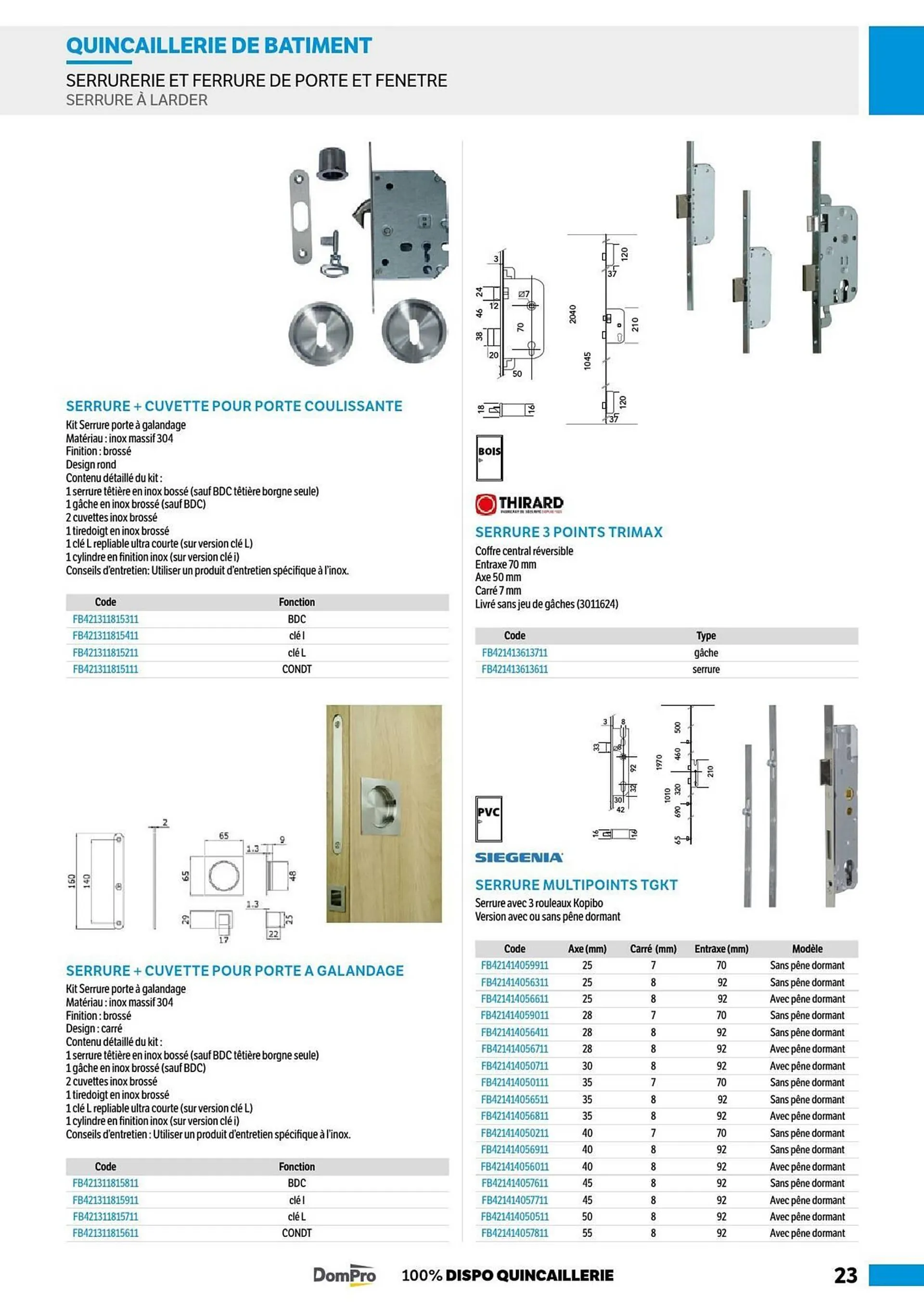 Catalogue DomPro - 23