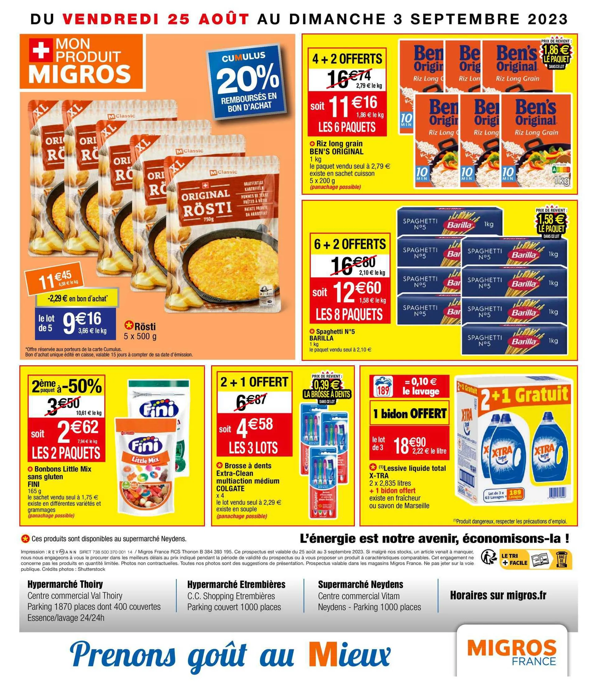 Catalogue Migros France du 23 août au 29 août 2023 - Catalogue page 24