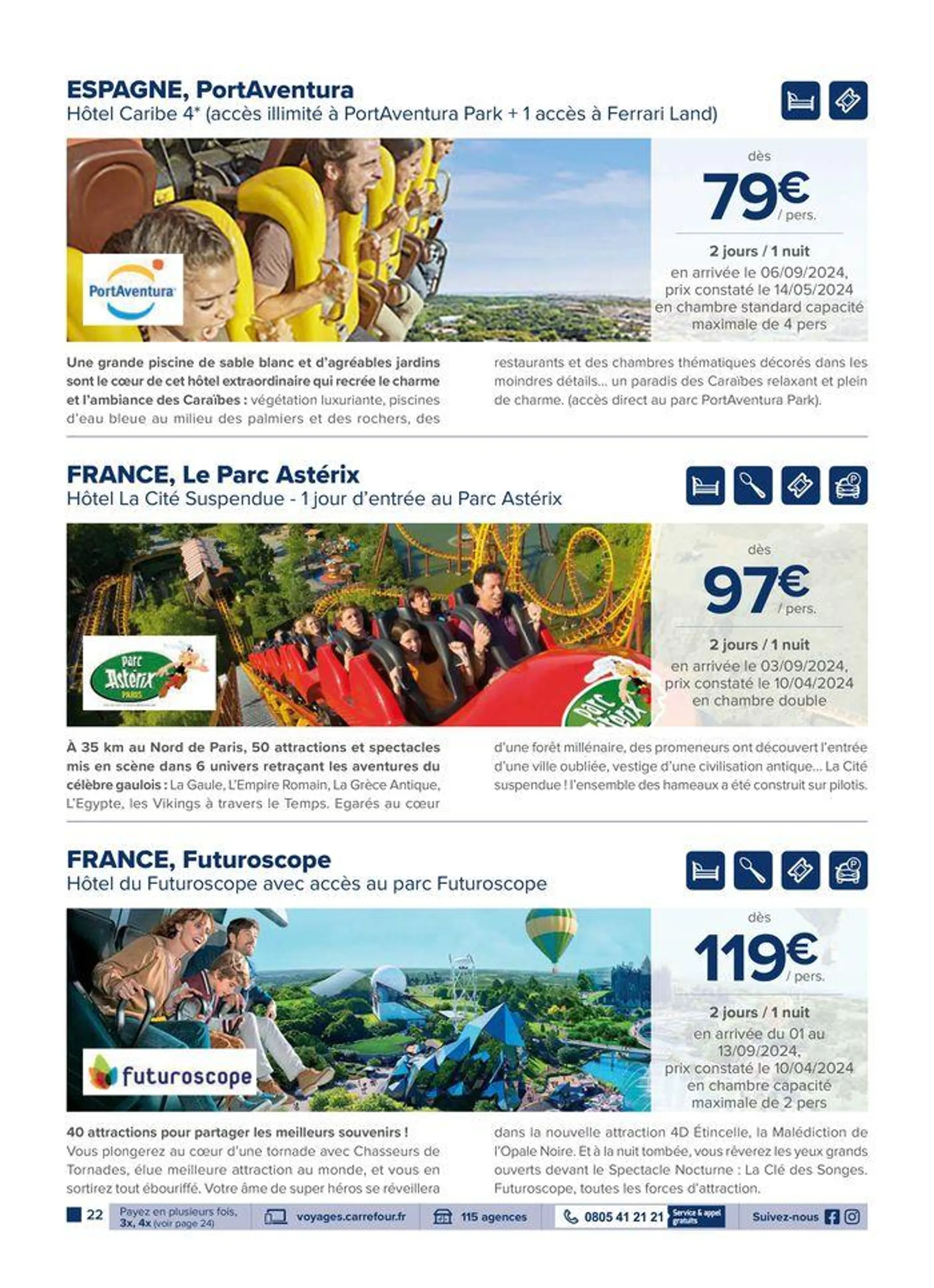 VOYAGEZ TOUT SIMPLEMENT du 18 juin au 30 septembre 2024 - Catalogue page 22