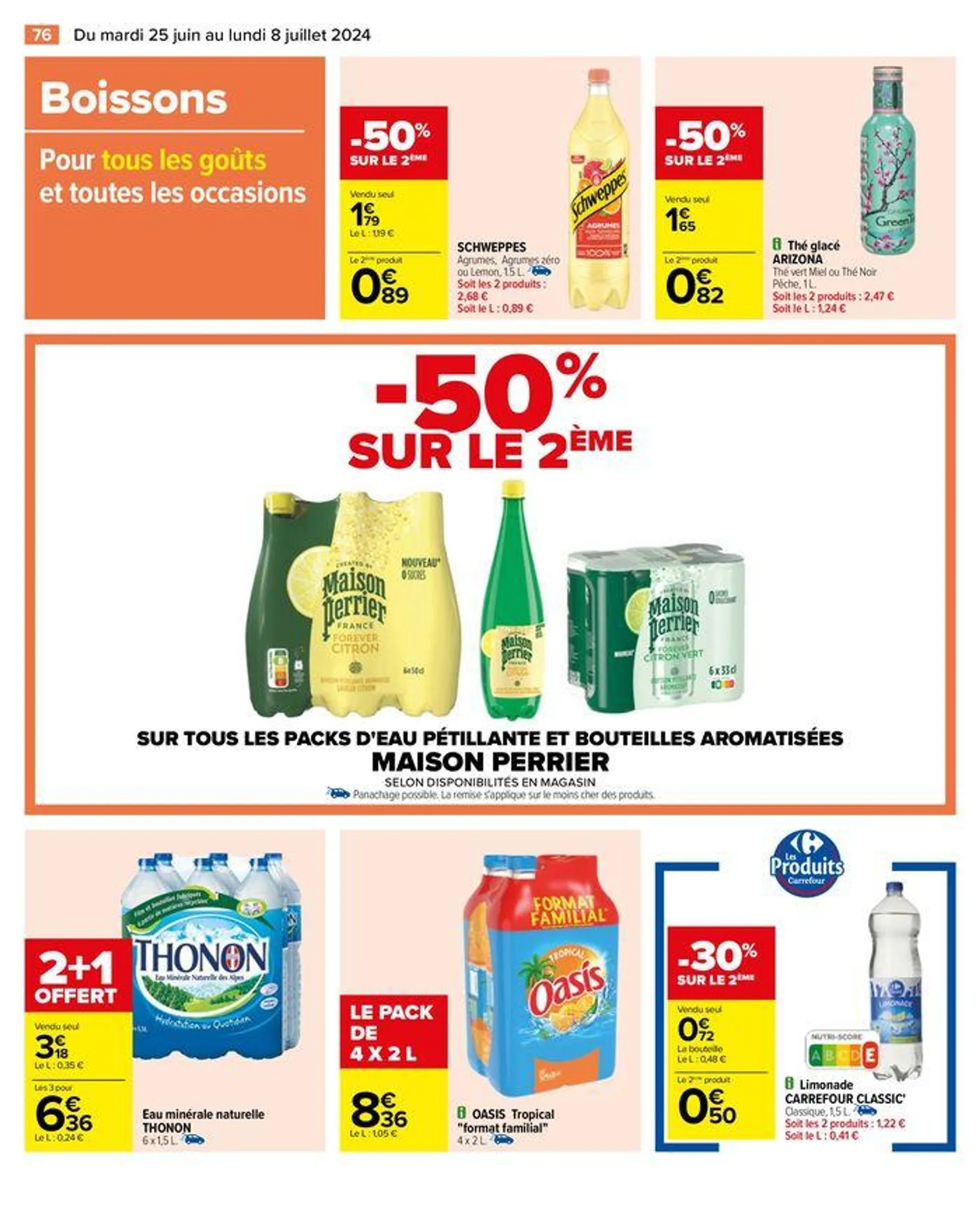 Les journées belles et rebelles - 50% d'Economies du 25 juin au 8 juillet 2024 - Catalogue page 78