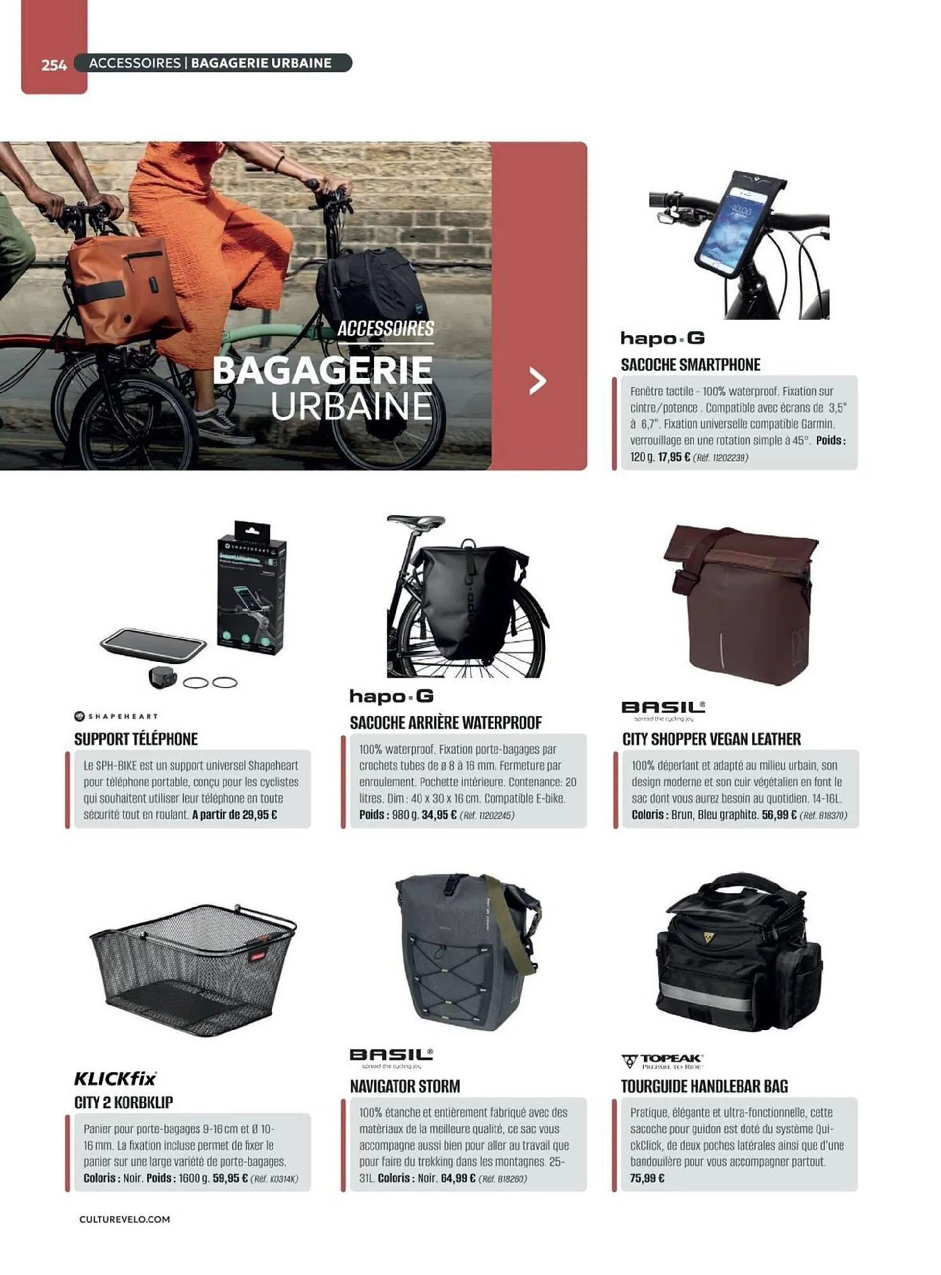 Catalogue Culture Vélo du 14 février au 31 décembre 2024 - Catalogue page 254