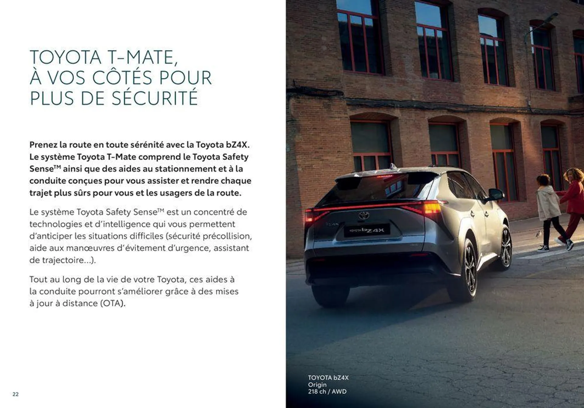 Toyota bZ4X  du 18 juin au 18 juin 2025 - Catalogue page 22