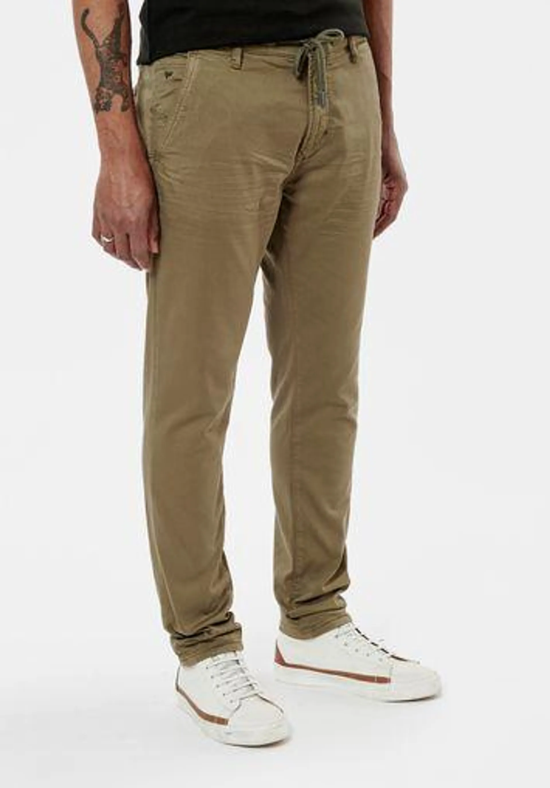 Jean slim kaki Homme