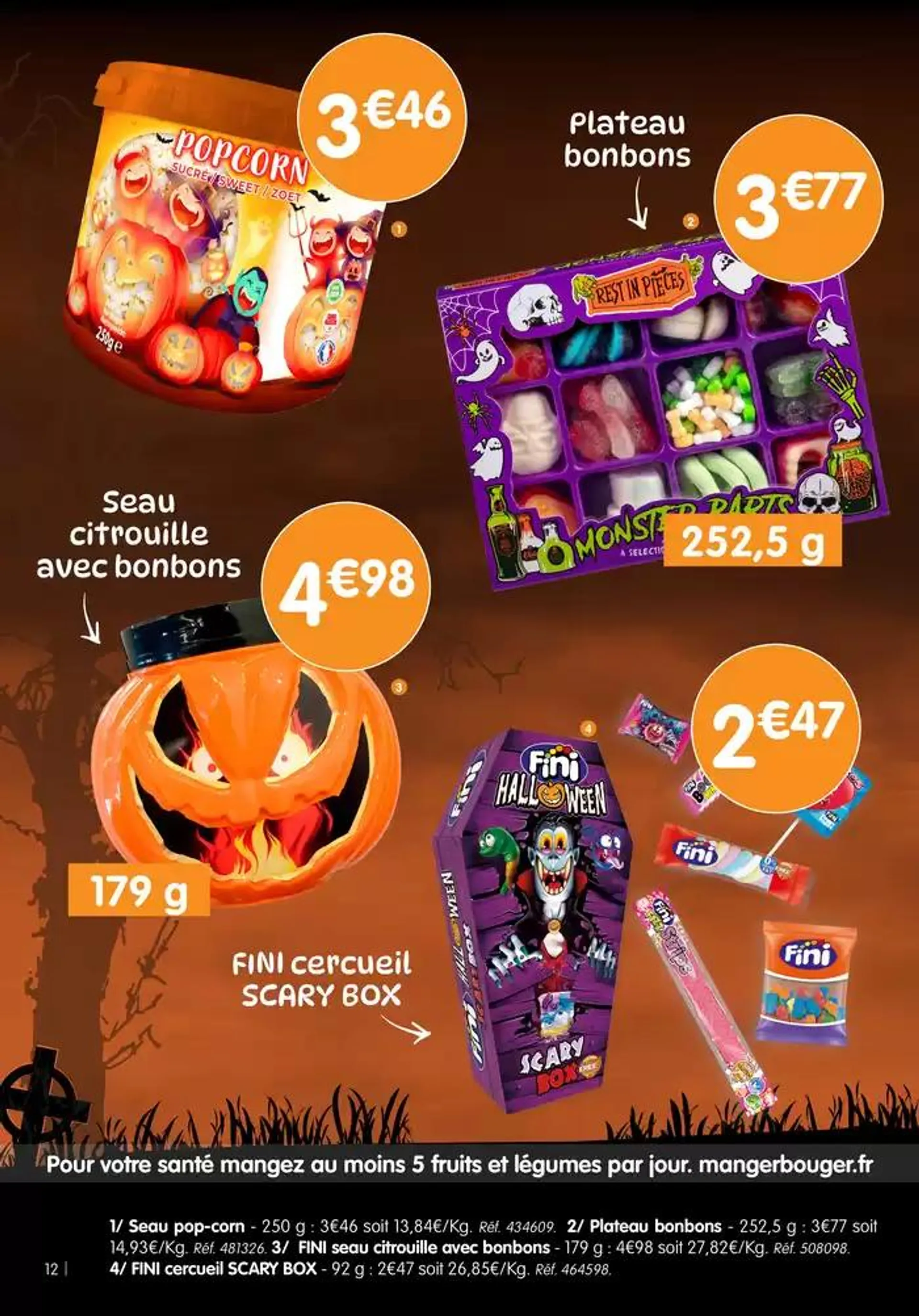 Happy Halloween du 25 septembre au 31 octobre 2024 - Catalogue page 12