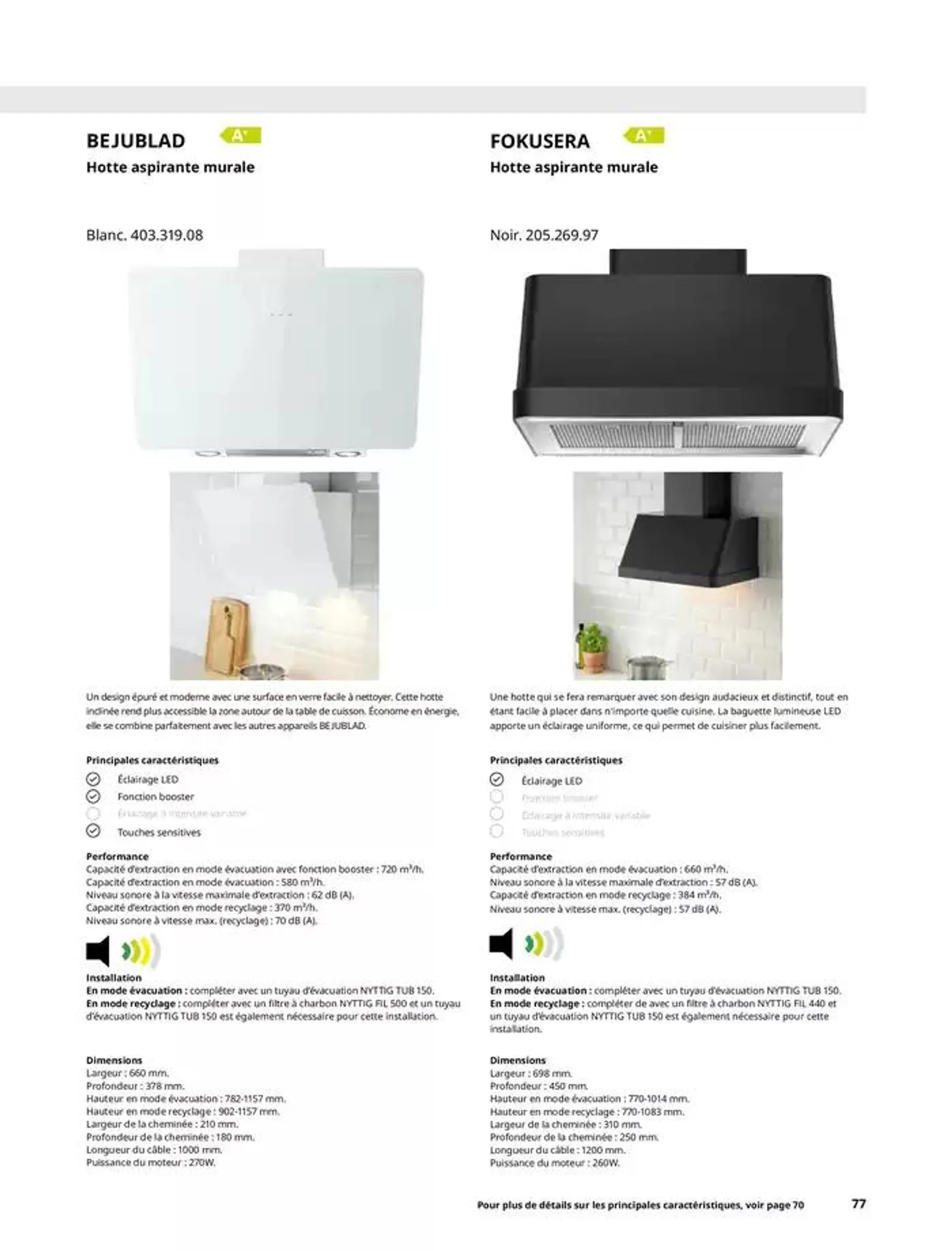 IKEA ÉLECTROMÉNAGER Guide d’achat 2025 du 1 octobre au 31 juillet 2025 - Catalogue page 77