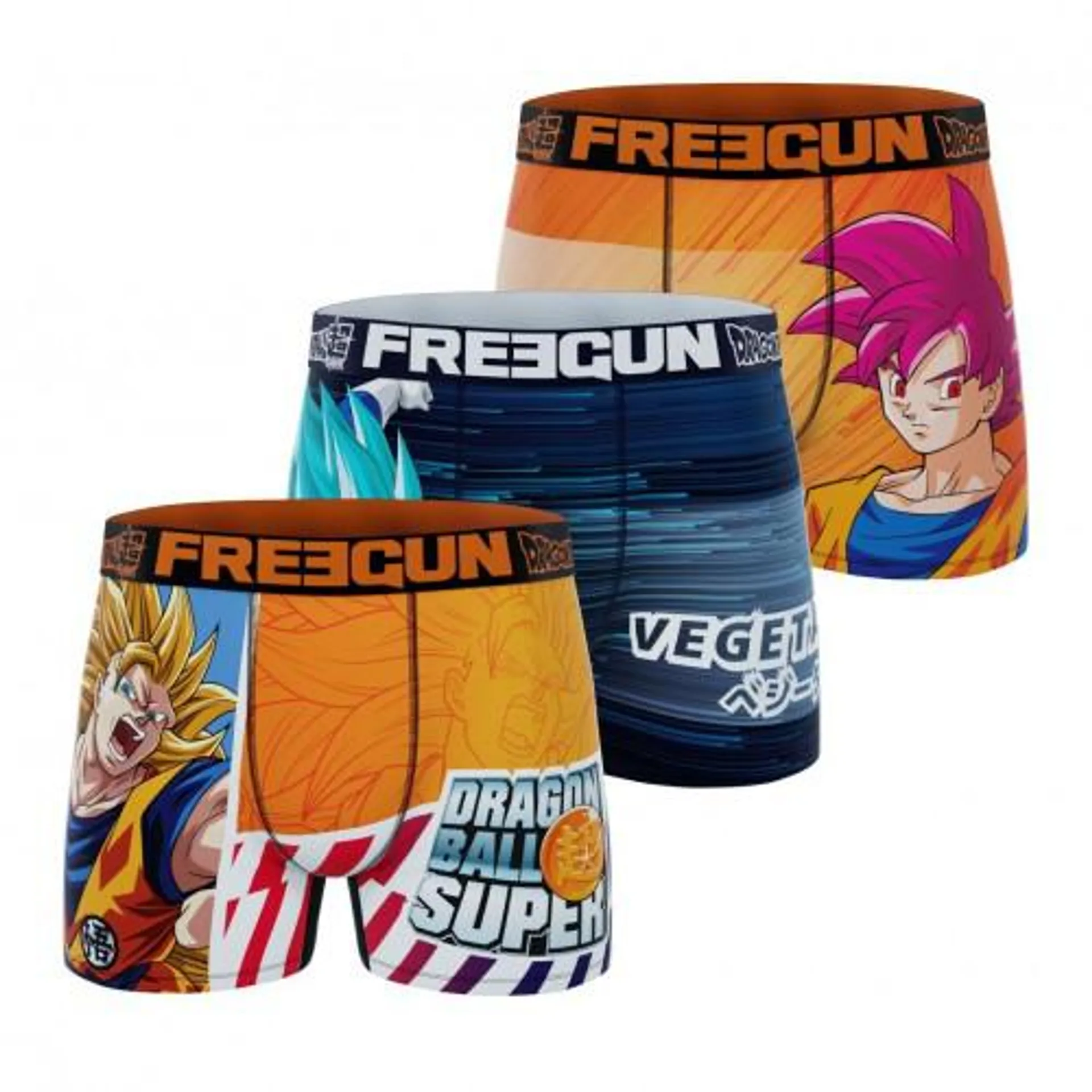 Lot de 3 boxers homme Dragon Ball Super