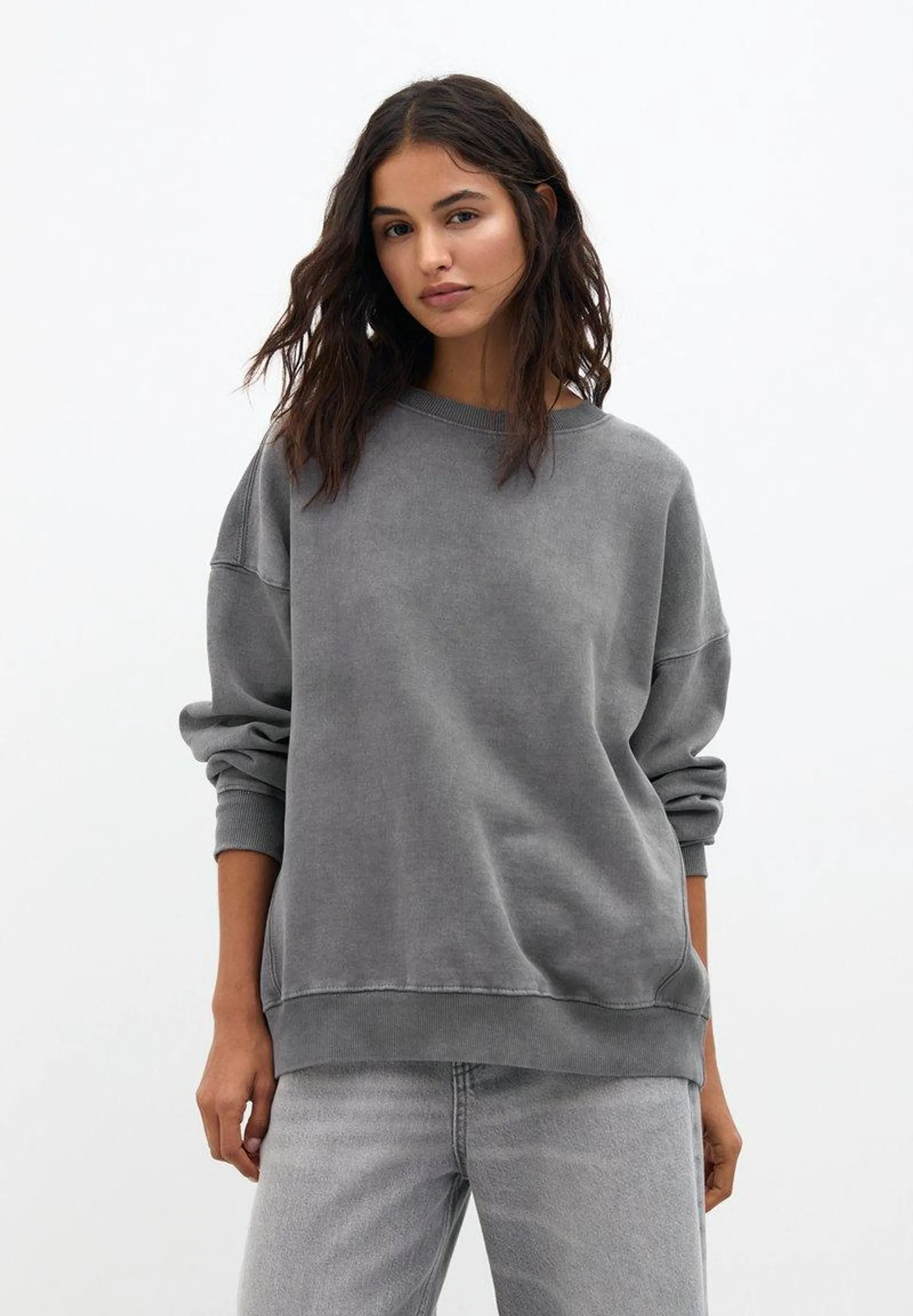 Sweatshirt - grey