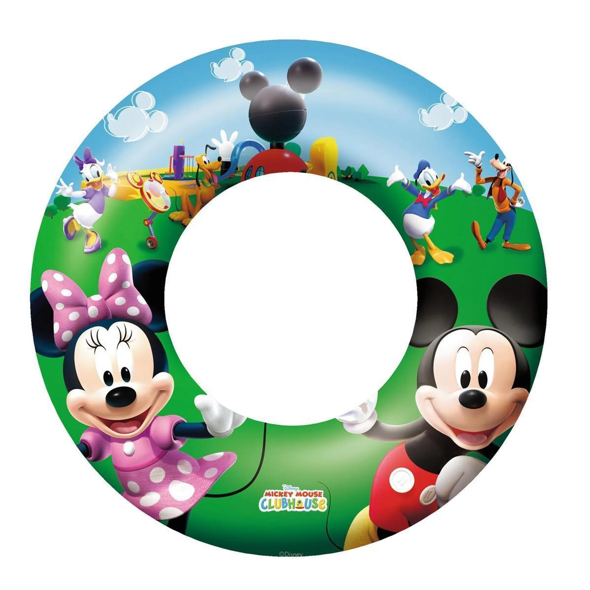 Bouée décor Mickey - Diamètre 56 cm - Multicolore