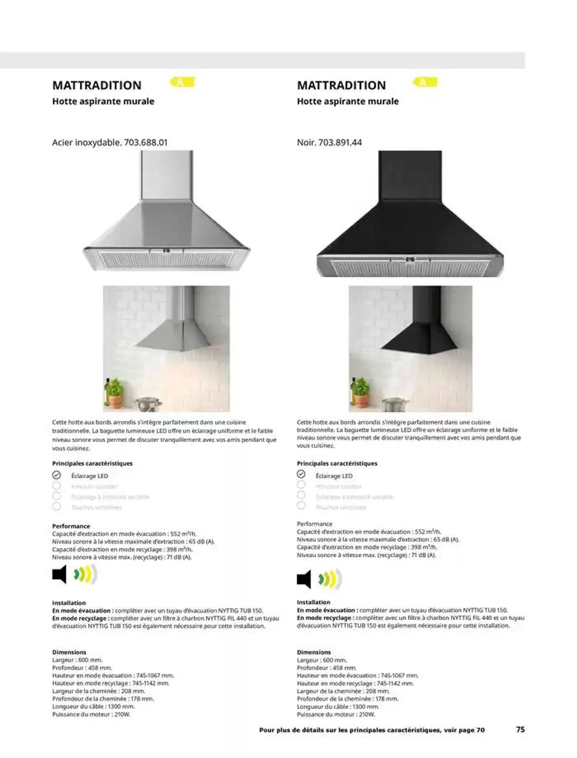 IKEA ÉLECTROMÉNAGER Guide d’achat 2025 du 1 octobre au 31 juillet 2025 - Catalogue page 75