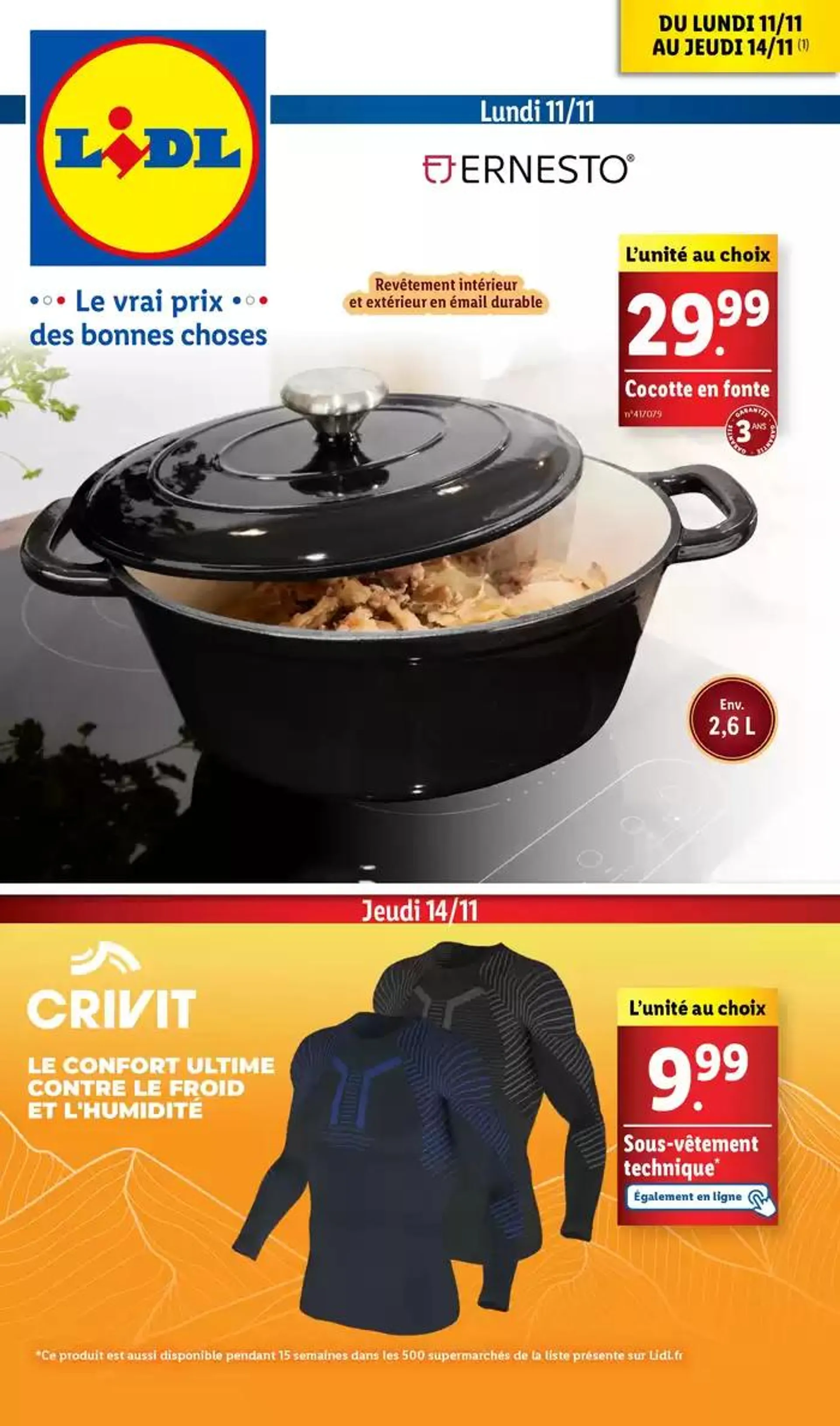 Préparez des repas festifs et régalez vos invités avec la gamme de cuisine Lidl ! - 1