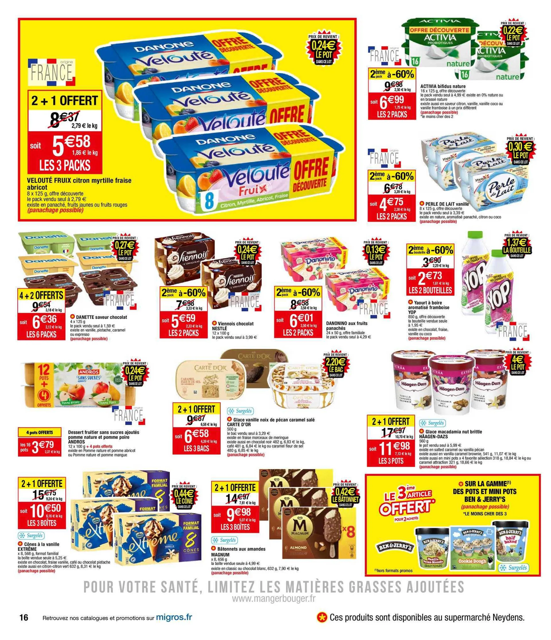 Catalogue Migros France du 23 août au 29 août 2023 - Catalogue page 16